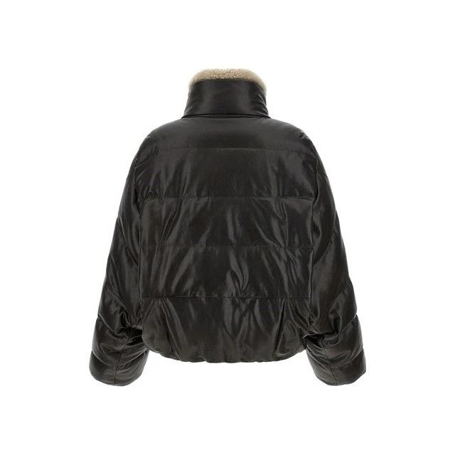 Brunello Cucinelli BRUNELLO CUCINELLI Padded leather Brown Jacket New & Authent Size XS / US 0-2 / IT 36-38 - 2 Thumbnail