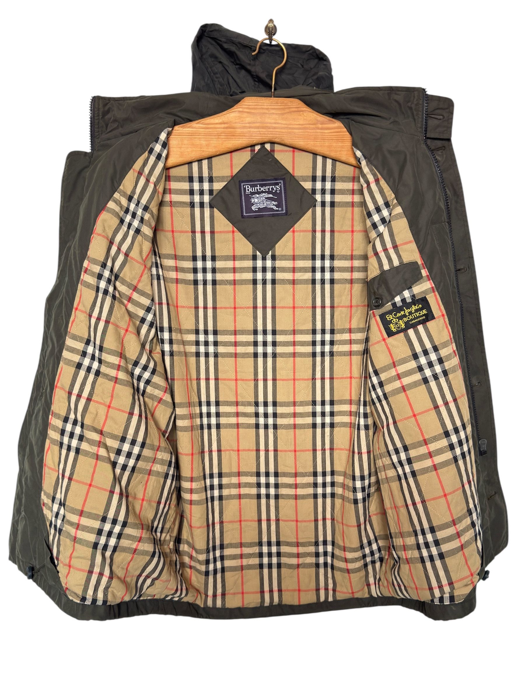 Burberry 🔥 novacheck jacket burberry dark green smcotton size L Size US L / EU 52-54 / 3 - 1 Thumbnail