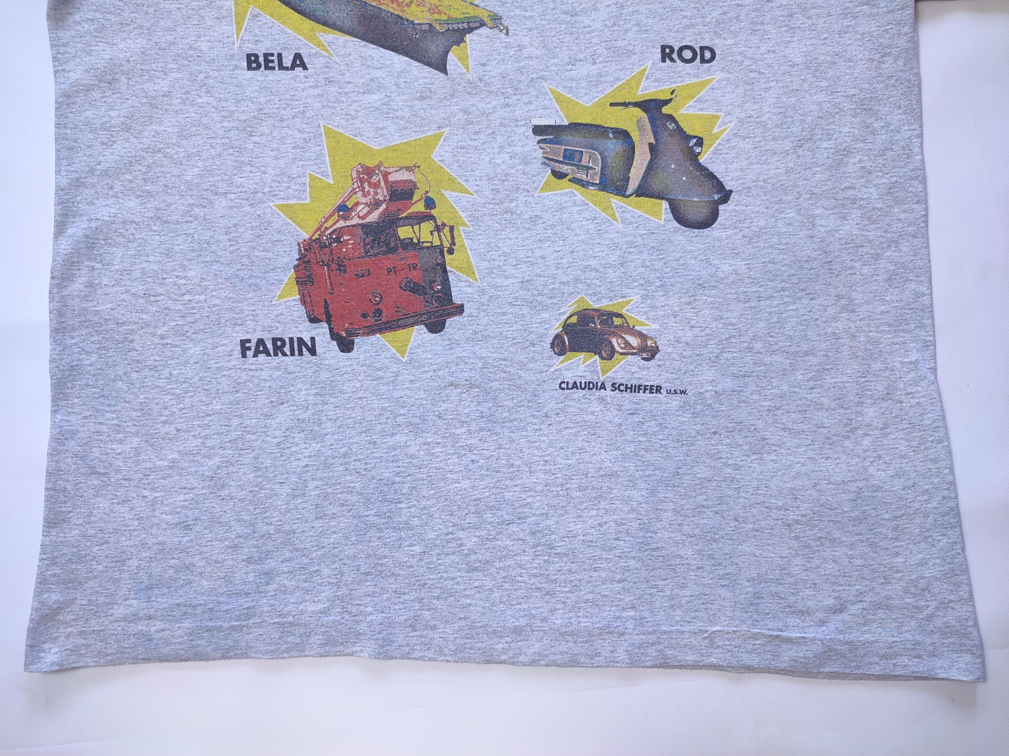 Band Tees × Vintage Die Arzte Vintage Rock Band Tour T-shirt Size US XL / EU 56 / 4 - 11 Thumbnail