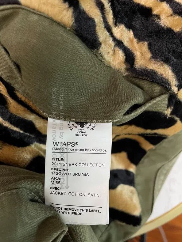 Wtaps Wtaps Military jacket with tiger print lining Size US L / EU 52-54 / 3 - 5 Thumbnail