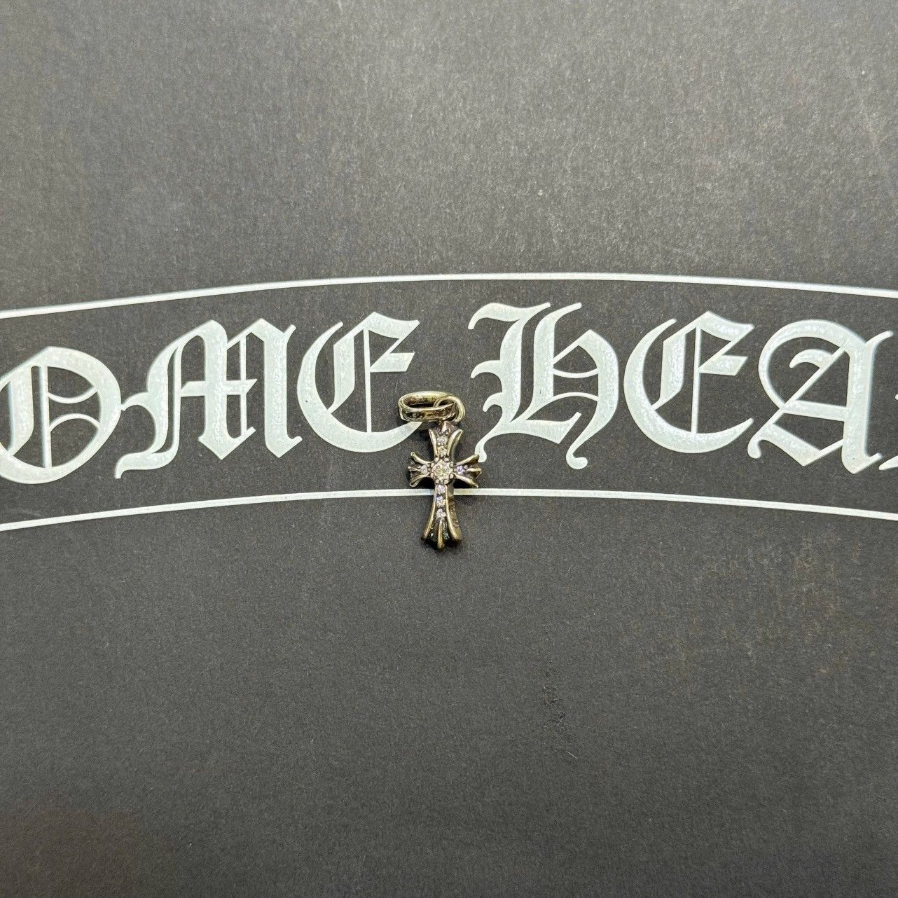 Chrome Hearts Chrome Hearts Cross baby fat sliver charm diamond Size ONE SIZE - 1 Thumbnail