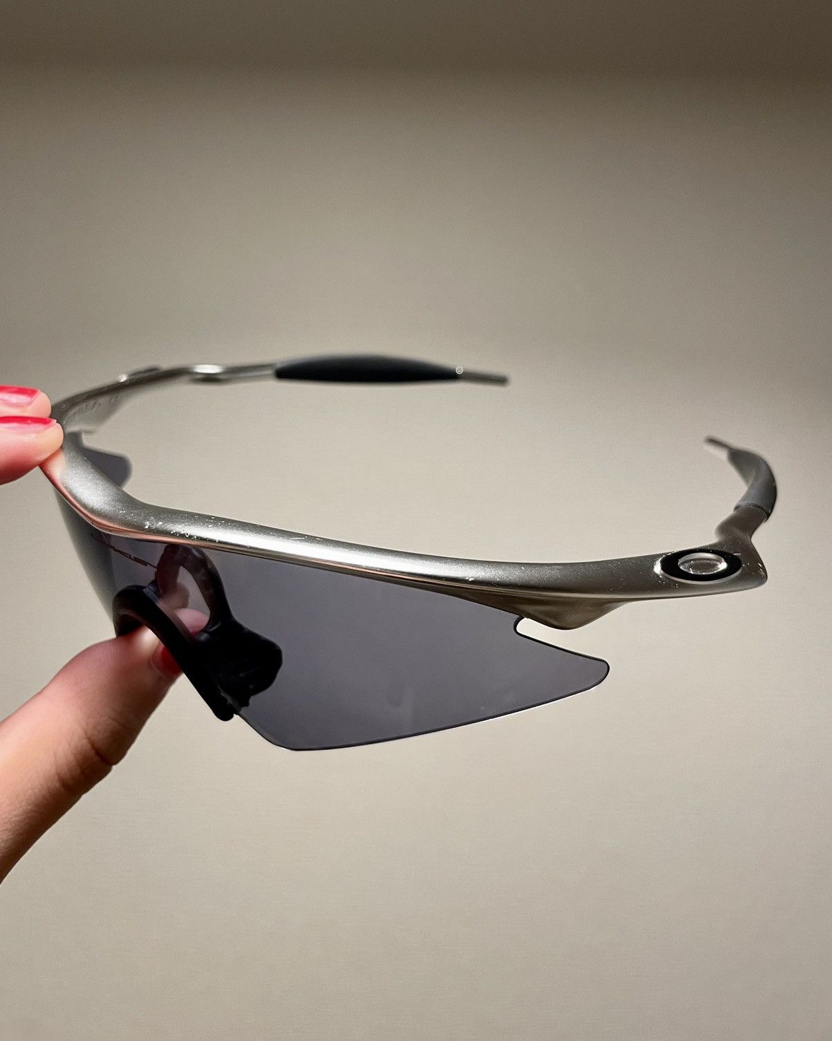 Oakley OAKLEY PRO M FRAME SILVER FMJ SUNGLASSES | Grailed