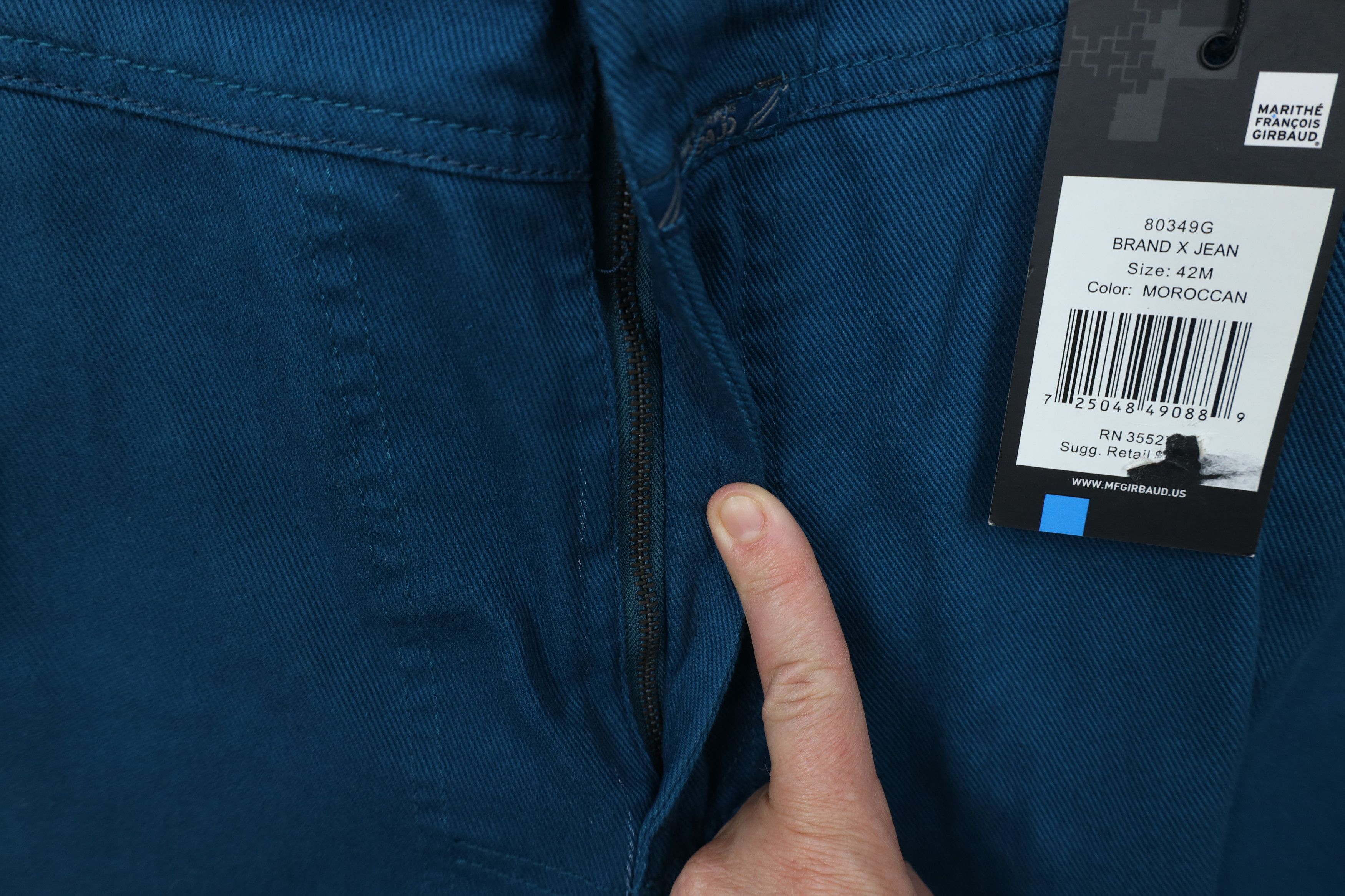 Marithe + Francois Girbaud Deadstock Vintage 90s Marithe Francois Girbaud Wide Jeans Size US 42 / EU 58 - 9 Thumbnail