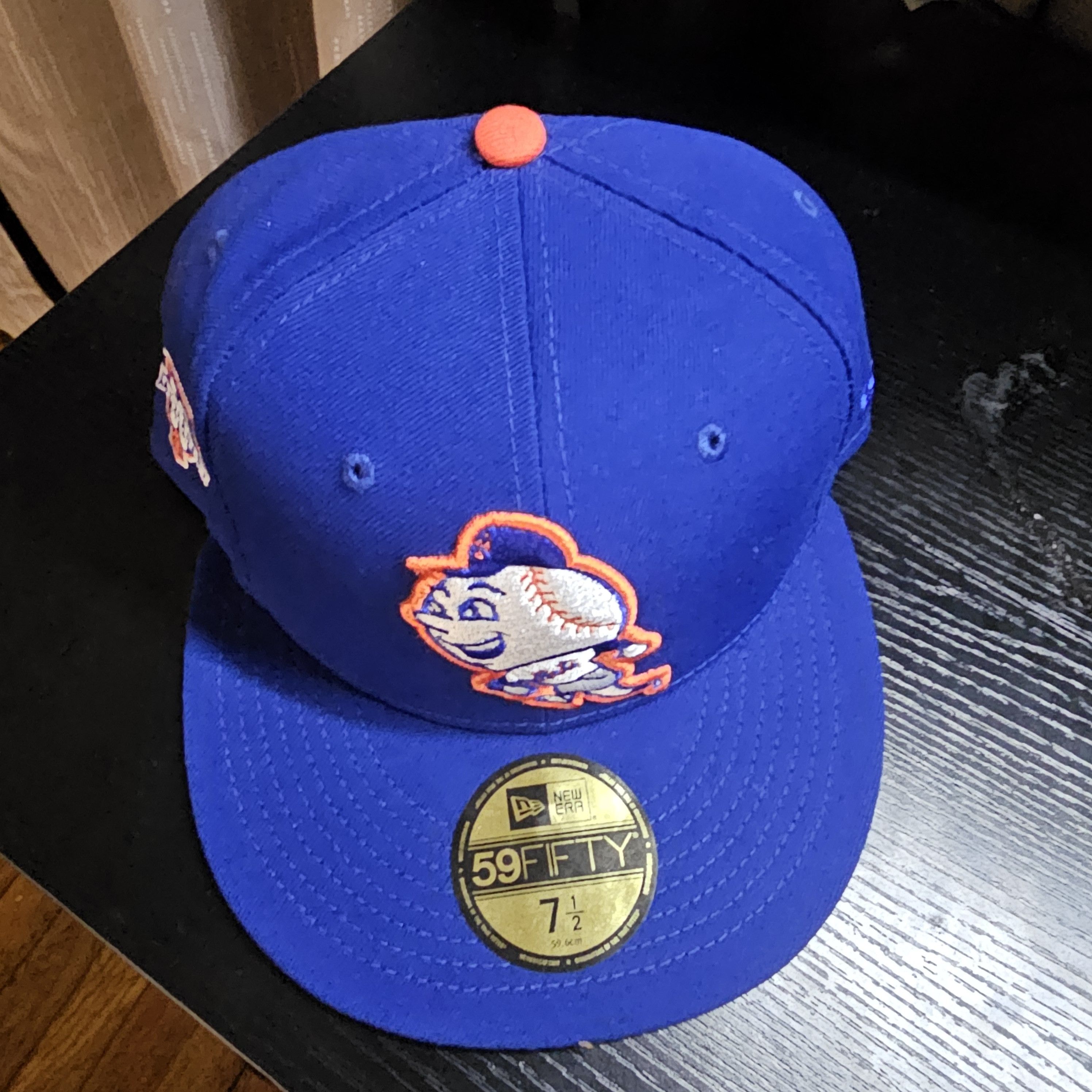 New Era Mr Met Royal Blue with Pink Bottom Size ONE SIZE - 4 Thumbnail