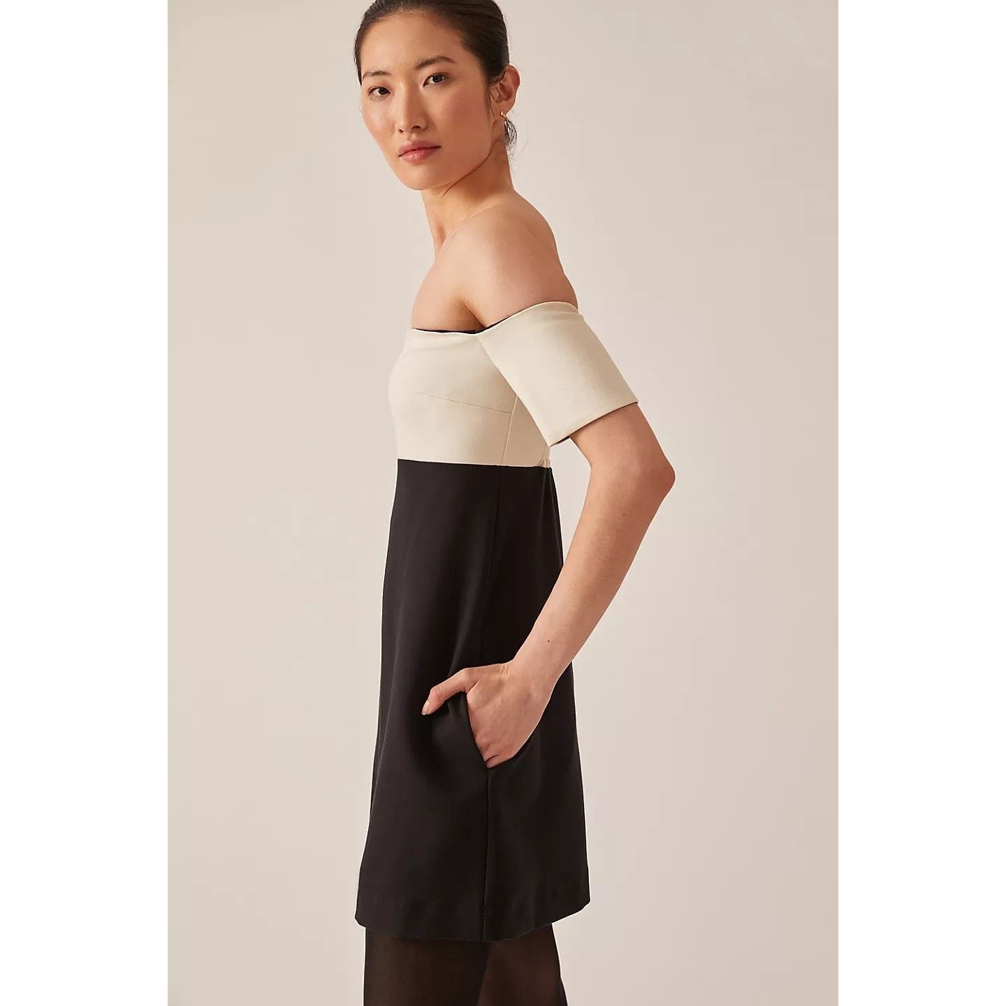Anthropologie New Anthropologie Maeve Colorblock Knit Mini Dress $160 XXS Size XXS / US 00 / IT 34 - 5 Thumbnail