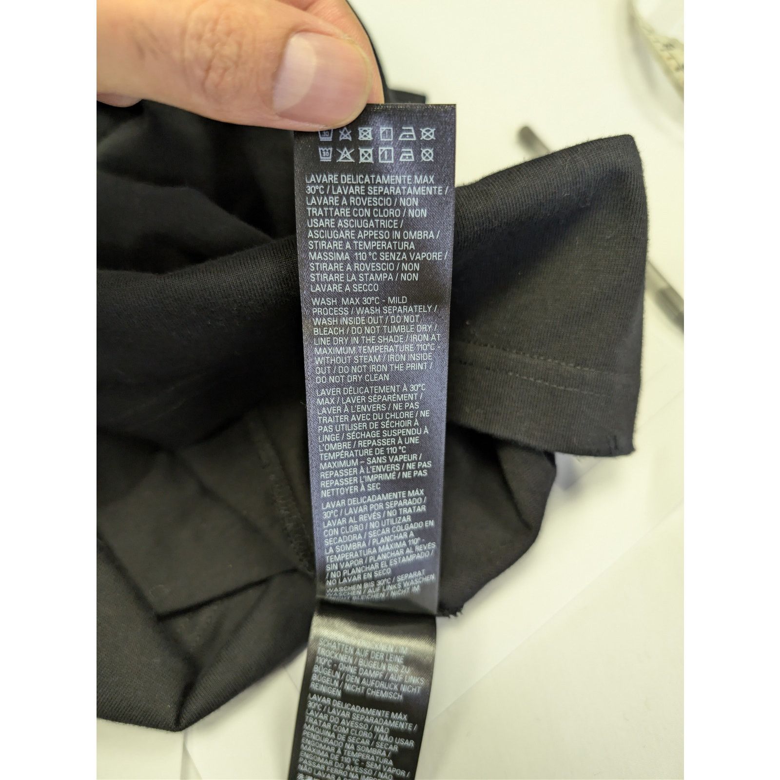 Balenciaga o1rshd1 Hand Drawn BB Icon Vintage Jersey Medium Fit T-Shirt Size US XS / EU 42 / 0 - 18 Thumbnail