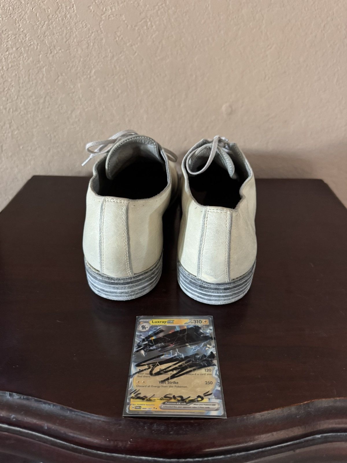 Guidi Guidi 16 White Derby Shoes Size US 10 / EU 43 - 4 Thumbnail
