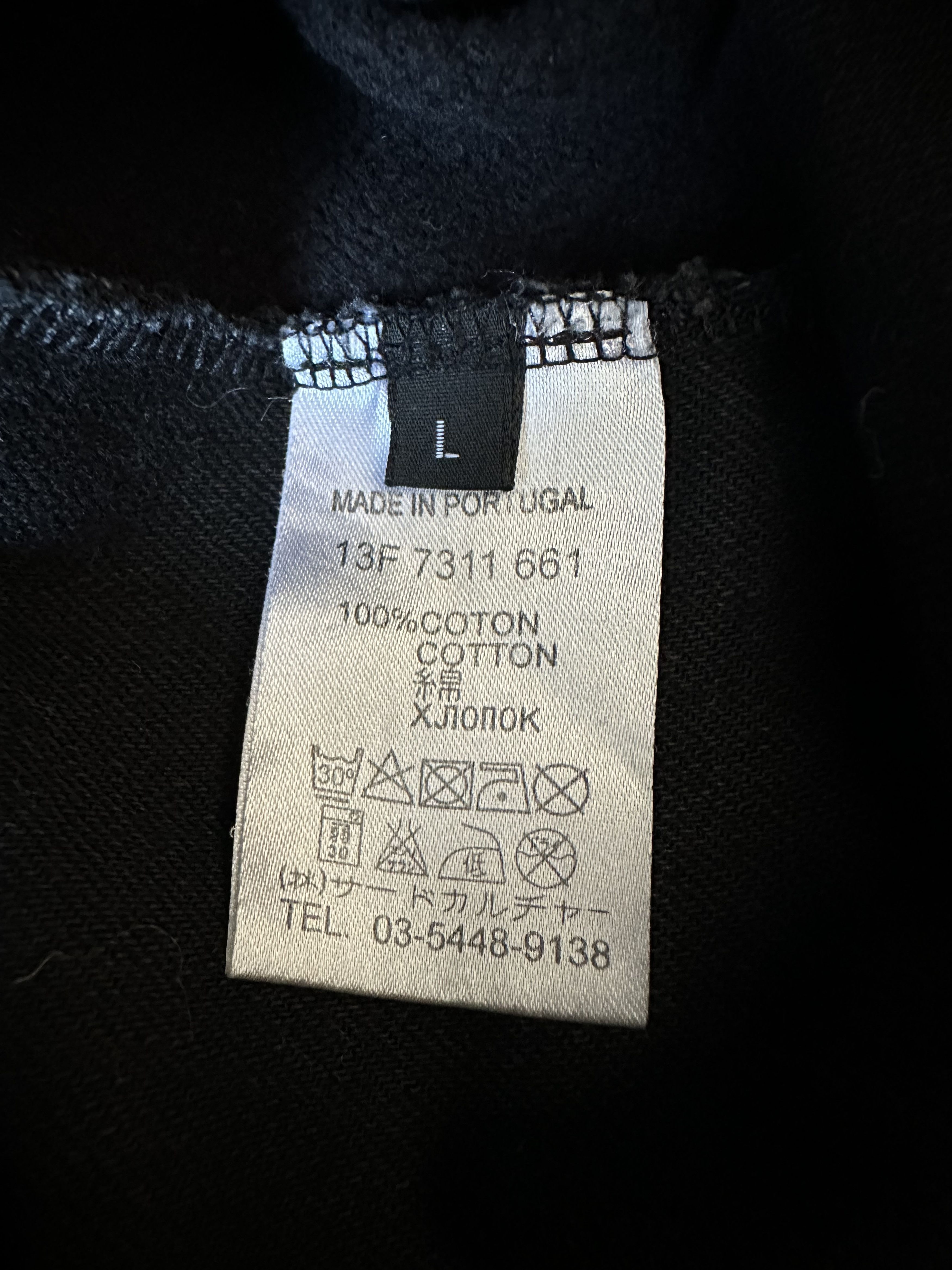 Givenchy FW2013 Givenchy Madonna Denim Double Zip Jersey Crewneck Size US L / EU 52-54 / 3 - 11 Thumbnail