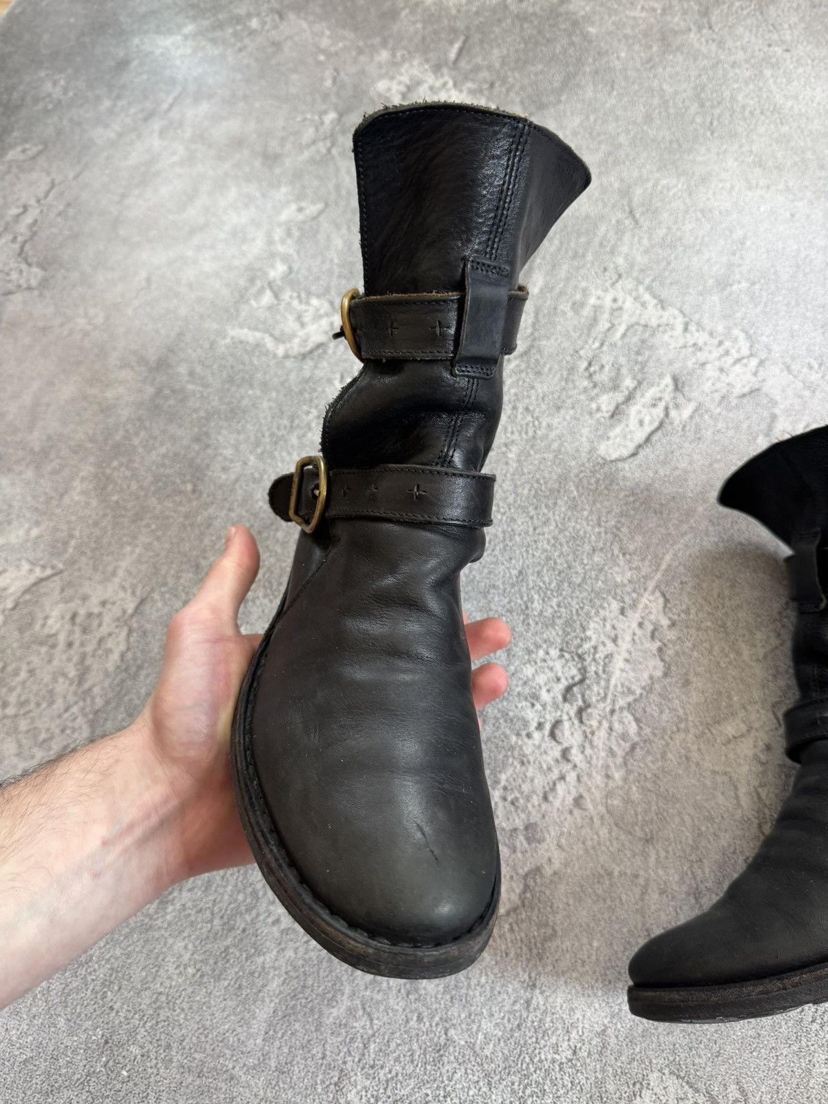 Fiorentini + Baker Fiorentini + Baker leather boots rider ankle eli moto Size US 7.5 / IT 37.5 - 7 Thumbnail