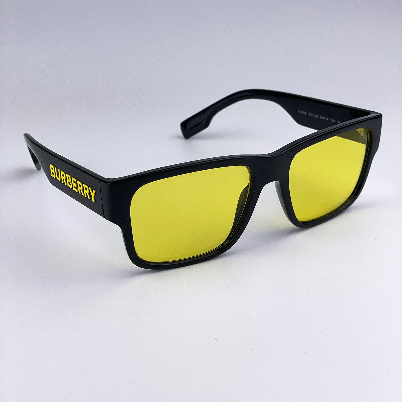Burberry NEW Burberry KNIGHT BE4358 300185 Square Men Sunglasses Size ONE SIZE - 6 Thumbnail