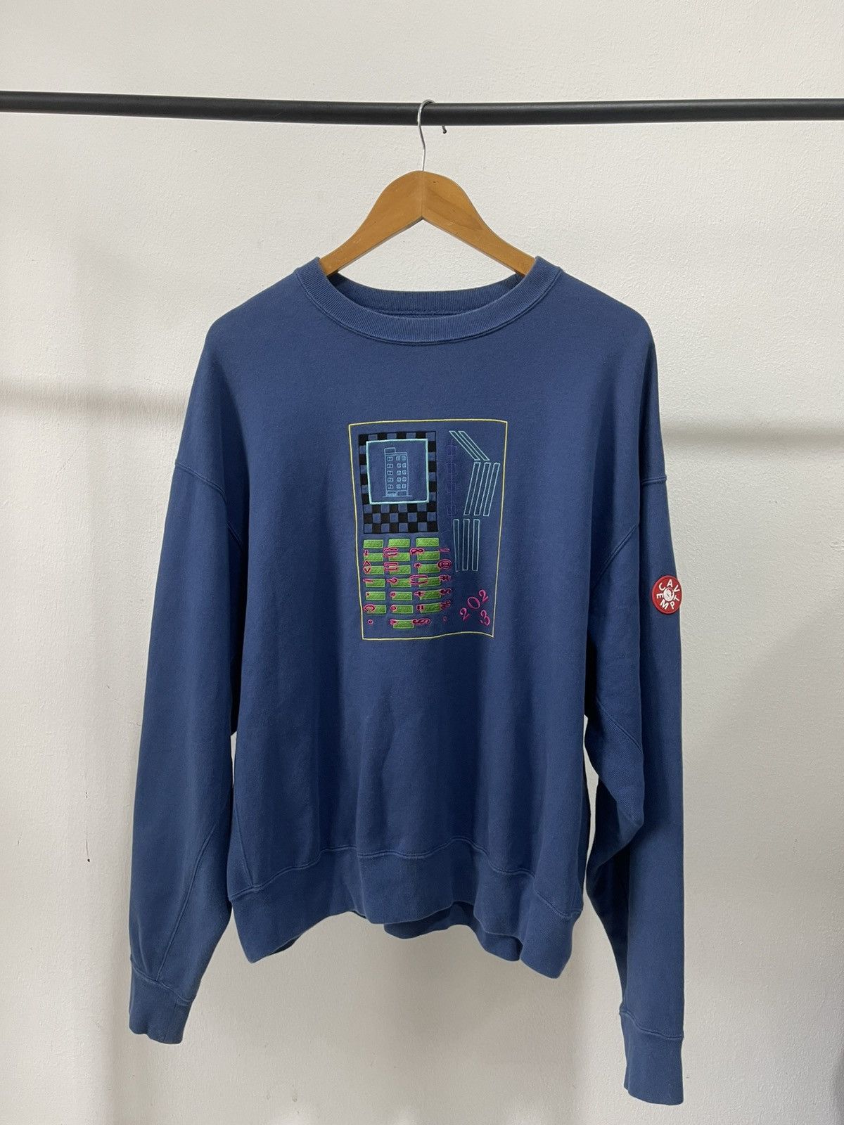 Cav Empt 2023 Cav Empt Embroidered Sweatshirt Size US M / EU 48-50 / 2 - 1 Thumbnail