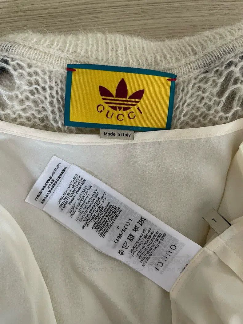 Gucci Gucci Clover co-branded knitted sweater Size L / US 10 / IT 46 - 3 Thumbnail