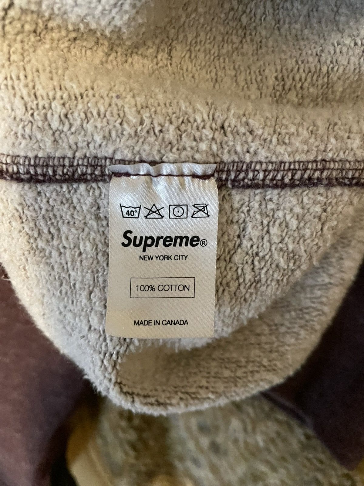 Supreme Supreme Felt Stitched Arc Logo Size US M / EU 48-50 / 2 - 8 Thumbnail