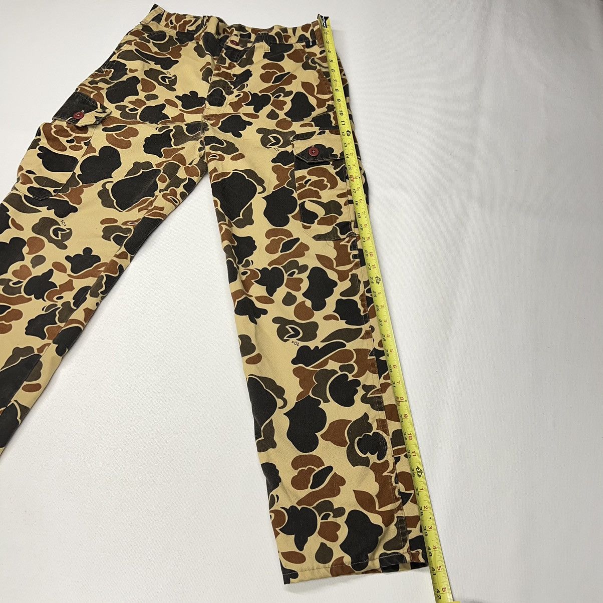 Vintage VTG 10X Cargo Pants Medium Duck Camo Brown Pocket Hunting Size US 32 / EU 48 - 20 Thumbnail