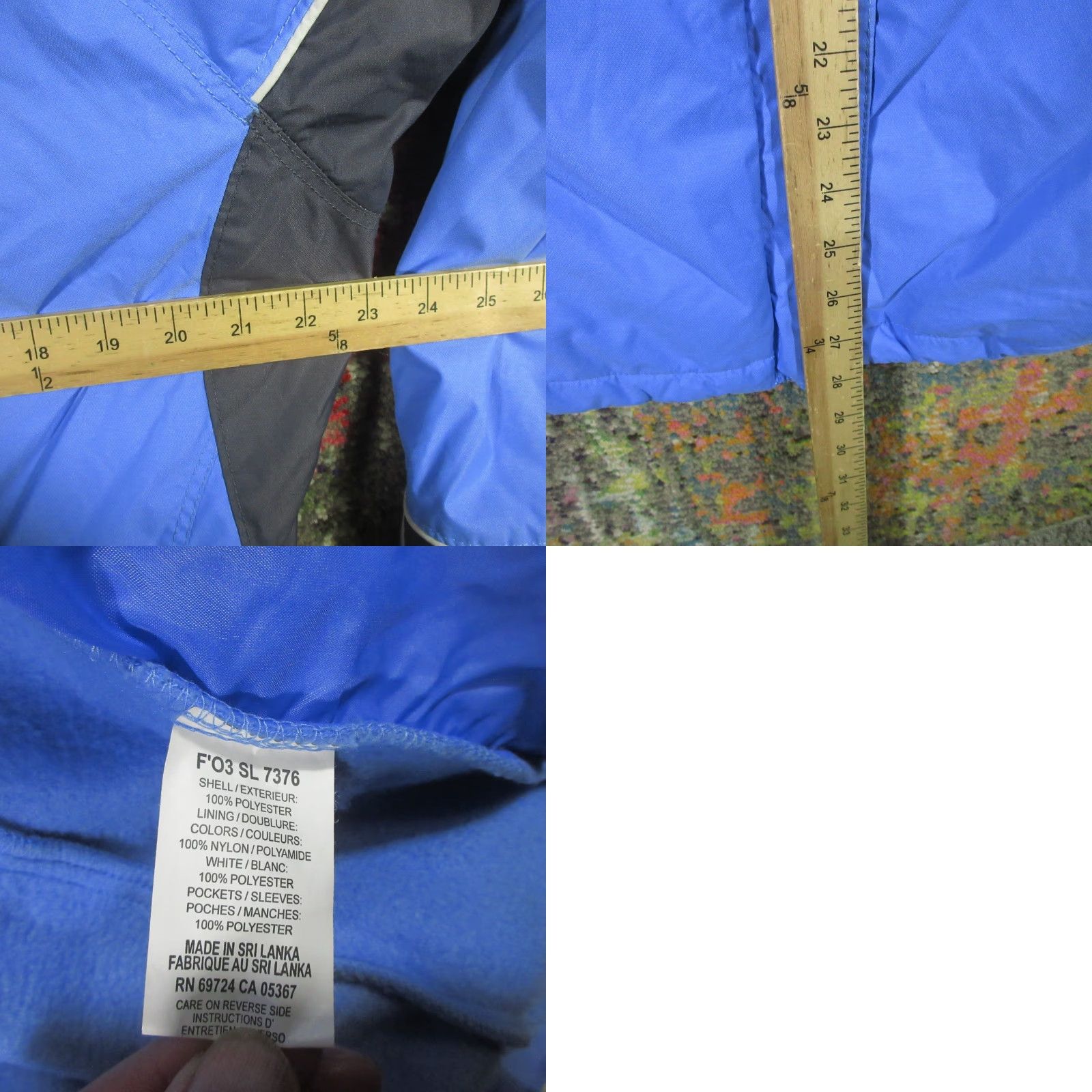 Vintage Columbia Jacket Womens XL Blue 3 in 1 Hooded Fleece Liner Ski Outdoor Coat New title Size XL / US 12-14 / IT 48-50 - 9 Thumbnail