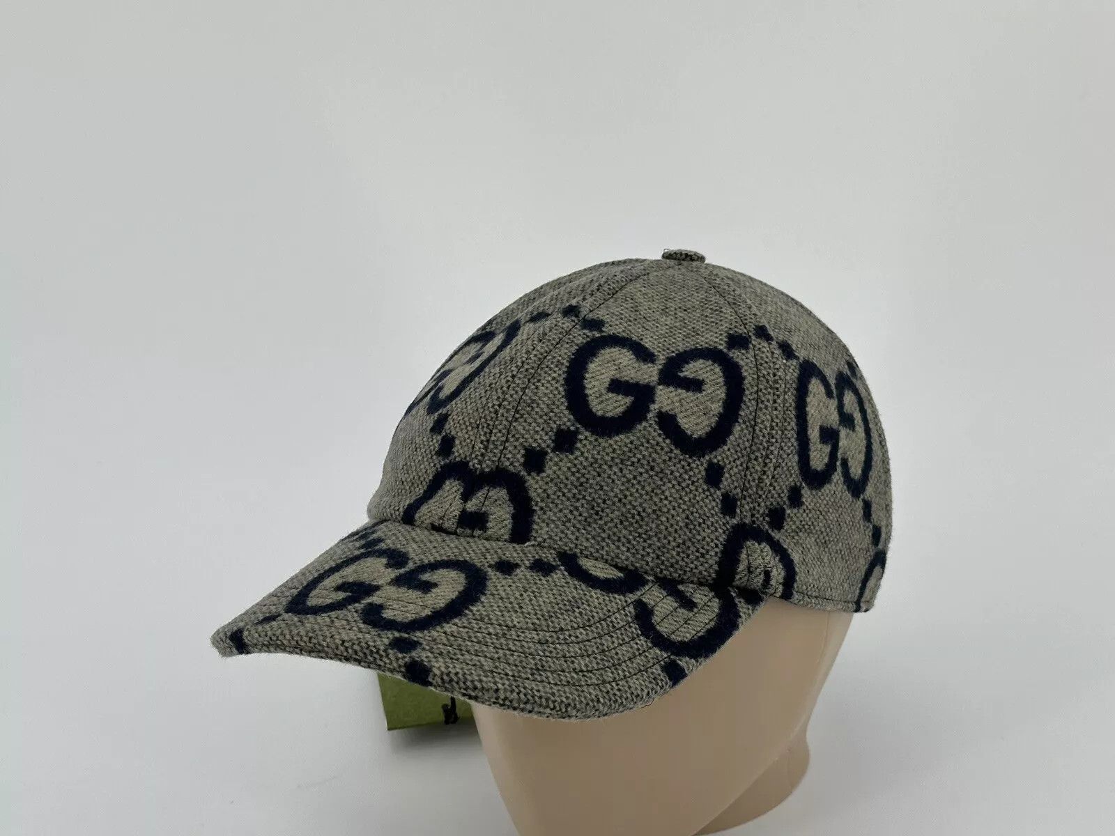 GUCCI ウール　キャップ　グレー　Mサイズ Gucci new Gucci Cap size-M-58cm | Grailed