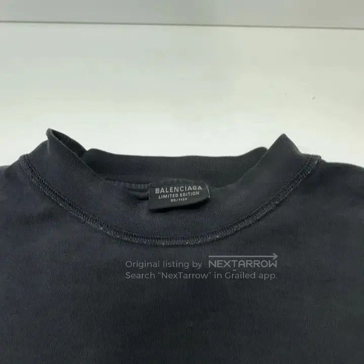 Balenciaga Balenciaga BFRND Logo Print Short Sleeve T. Size US S / EU 44-46 / 1 - 4 Thumbnail