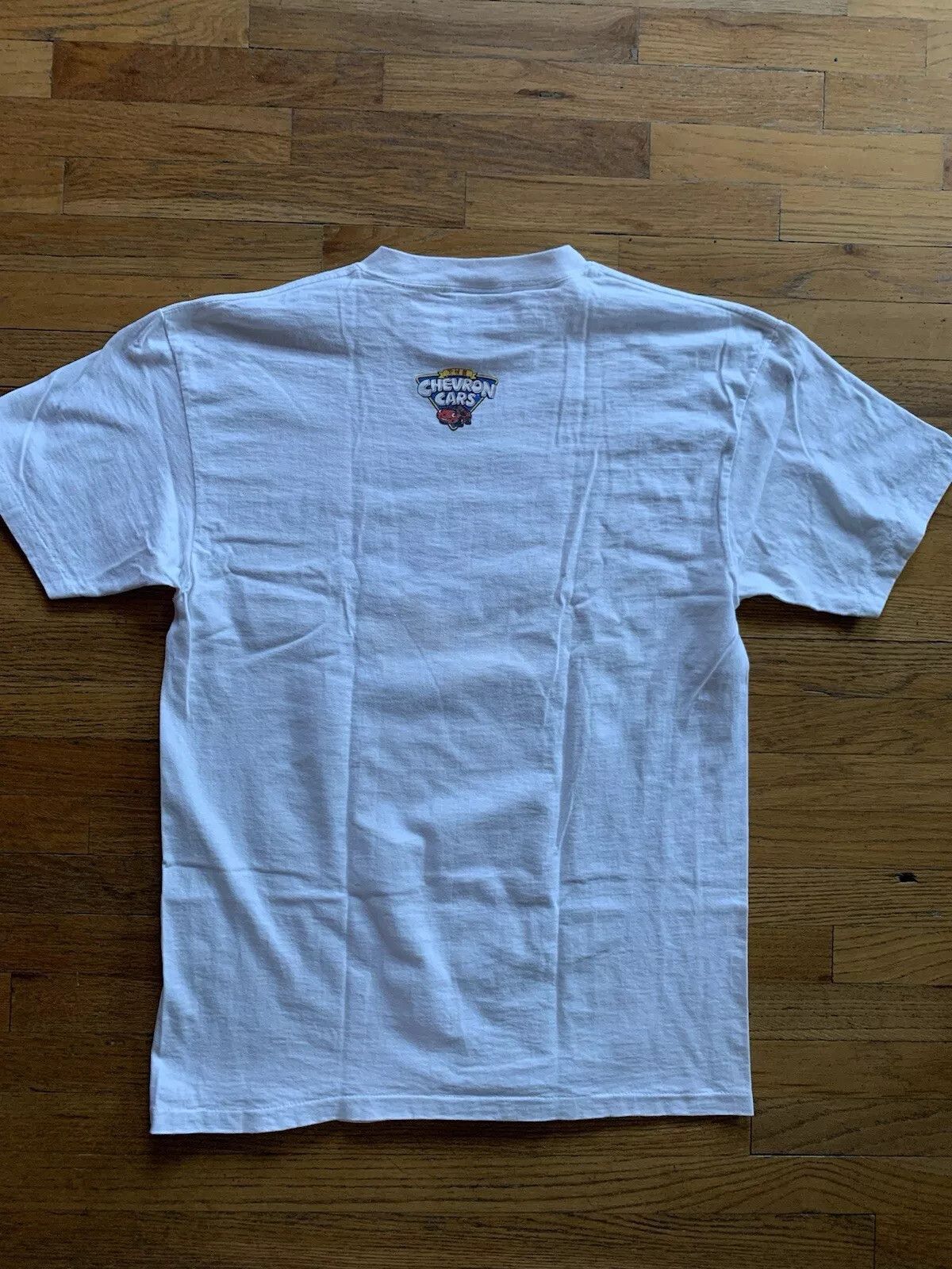 Vintage Vintage 90s Chevron Cars City Oneita Single Stitched T-shirt Size US L / EU 52-54 / 3 - 4 Thumbnail