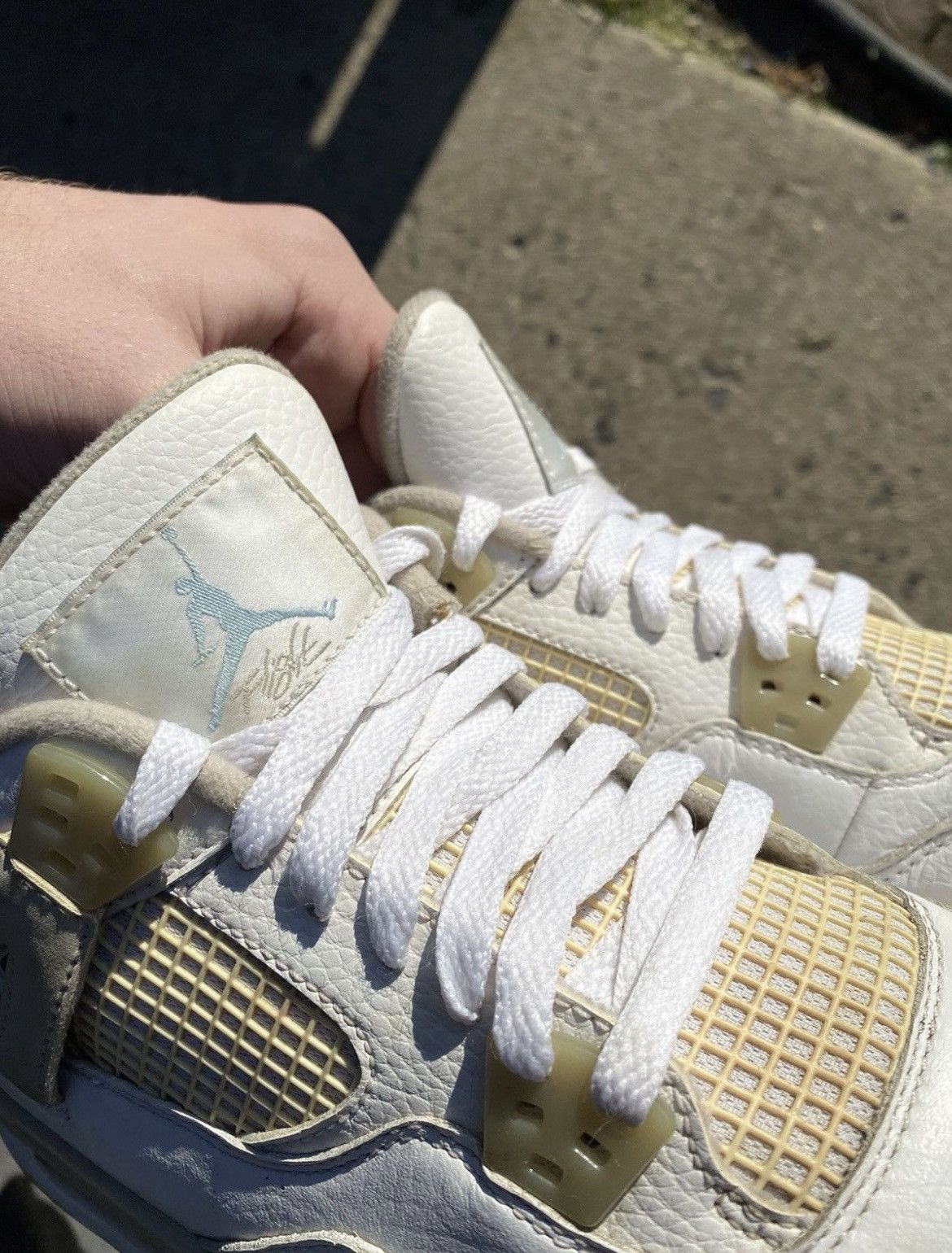 Jordan Brand Air Jordan 4 Linen/Sand (2017) Size US 7 / EU 40 - 6 Thumbnail