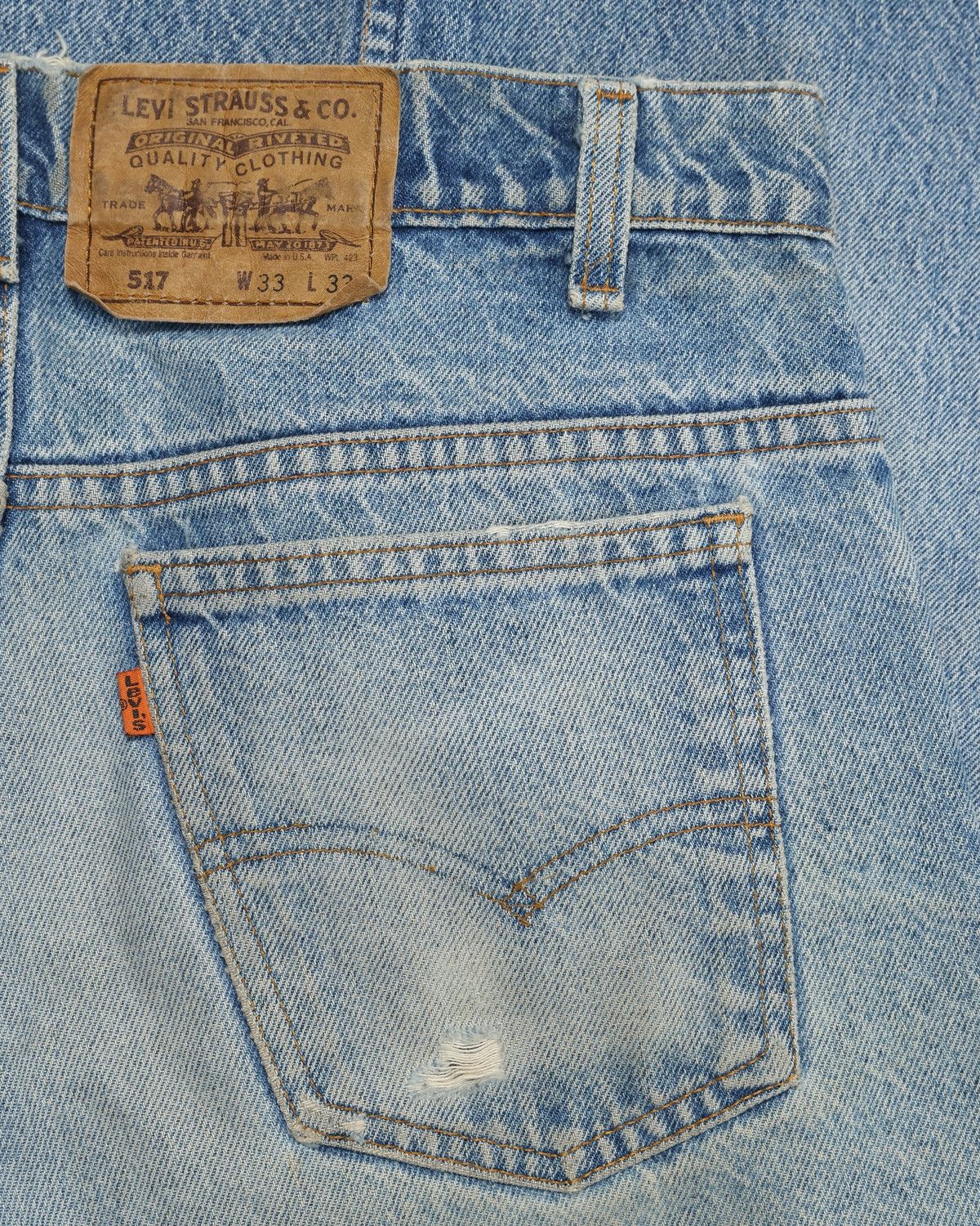 Levi's Levis 517 bootcut jeans - orange tab Size US 33 - 6 Thumbnail
