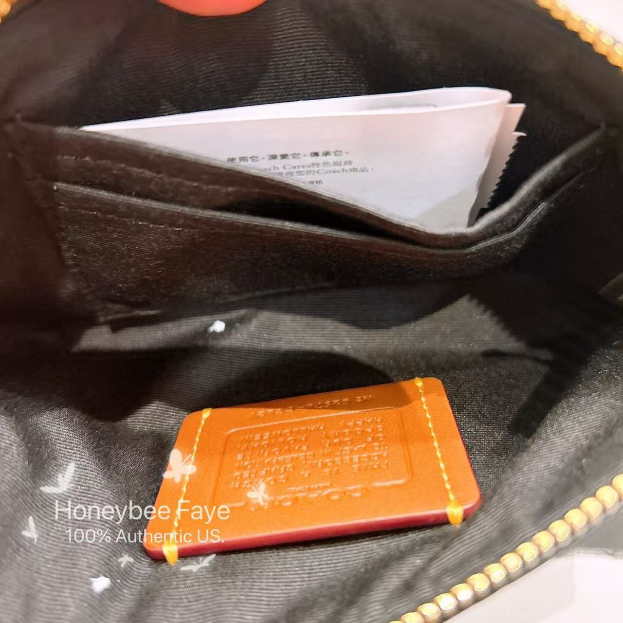 Coach Corner Zip Wristlet In Signature Canvas With Halloween CCL21 Size ONE SIZE - 4 Thumbnail
