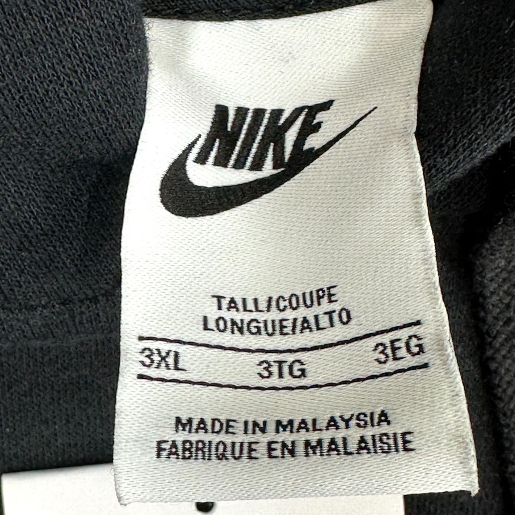Nike Nike Team Club Hoodie Mens 3XLT Tall Black Fleece Pullover Football Logo Size US XXL / EU 58 / 5 - 5 Thumbnail