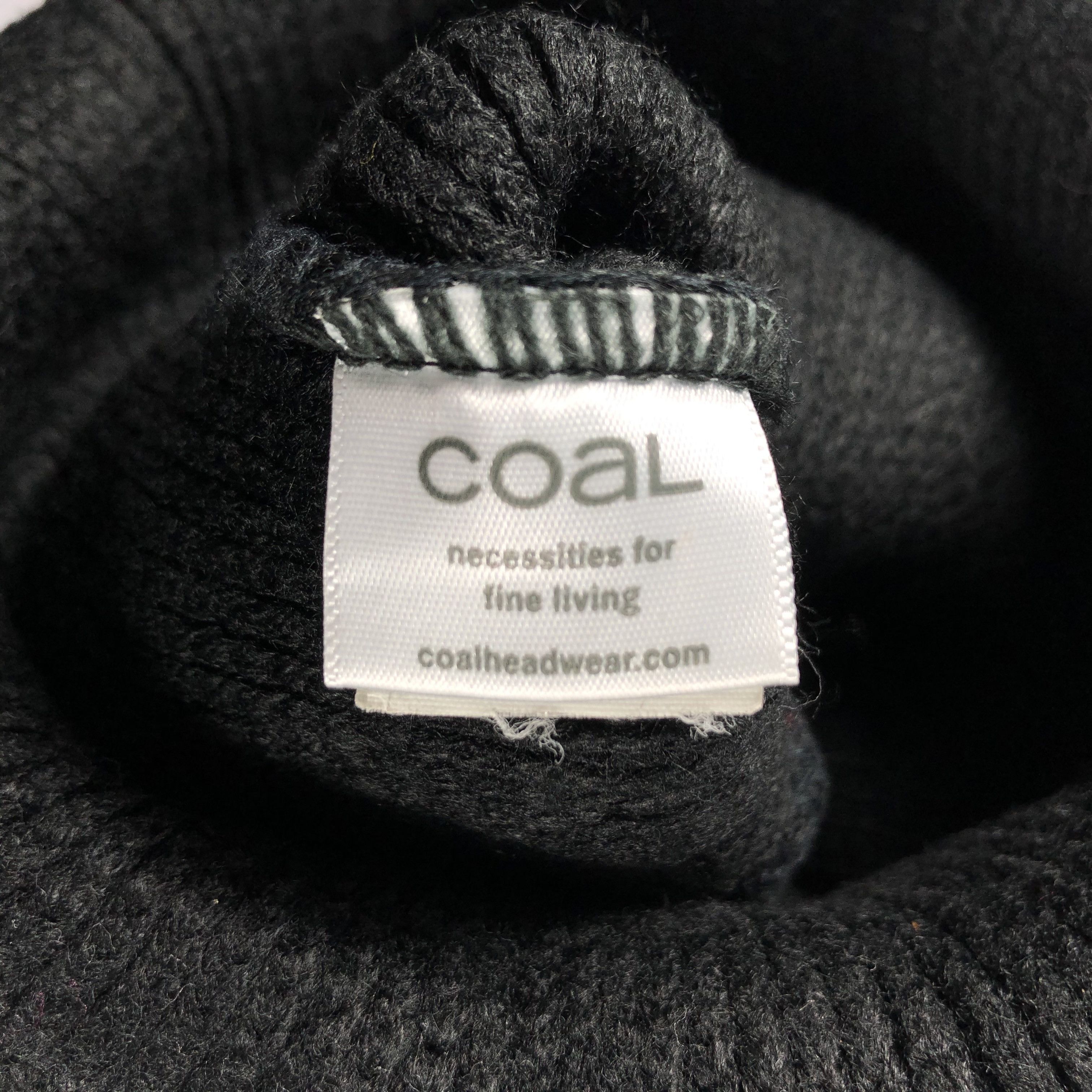 Coal × Vintage Coal Head Wear Black Beanie Snow Hat Snow Cap -D1280 Size ONE SIZE - 6 Thumbnail
