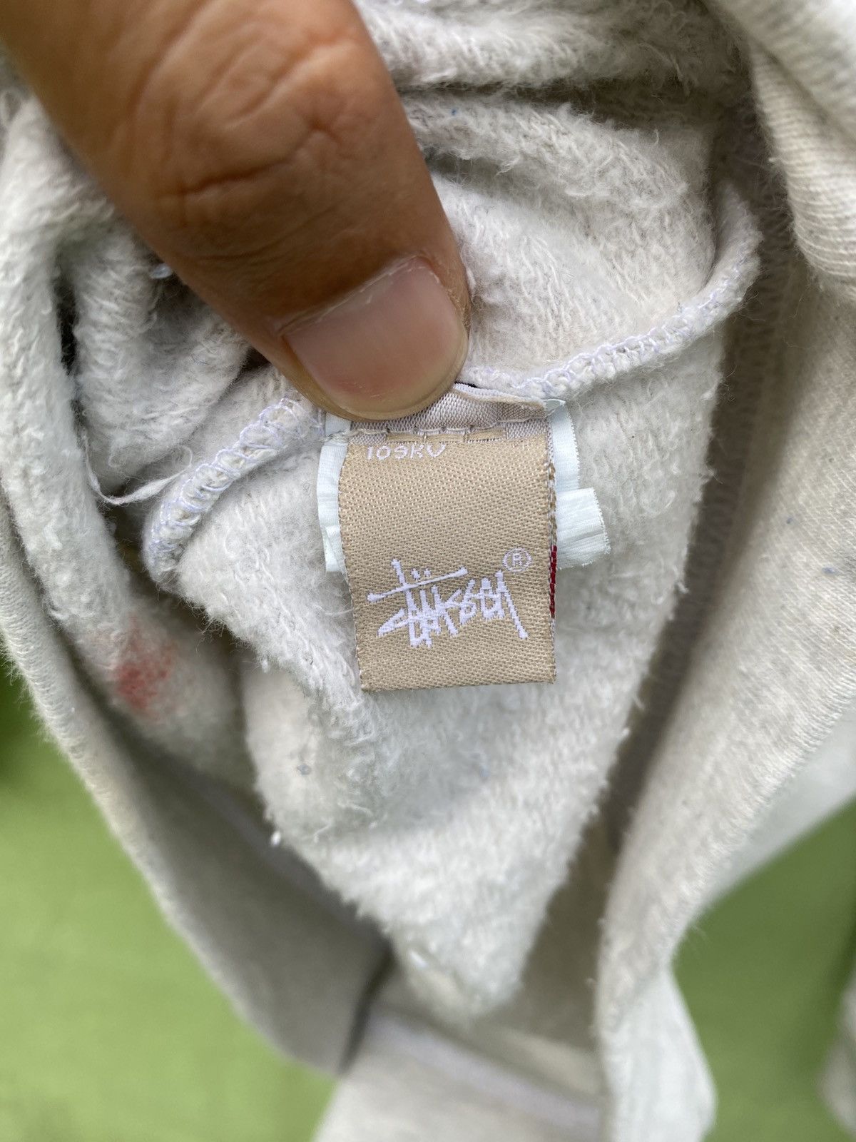 Stussy Stussy Vintage 80 Raglan Crewneck Classic Pullover Soft Grey Size S / US 4 / IT 40 - 15 Thumbnail