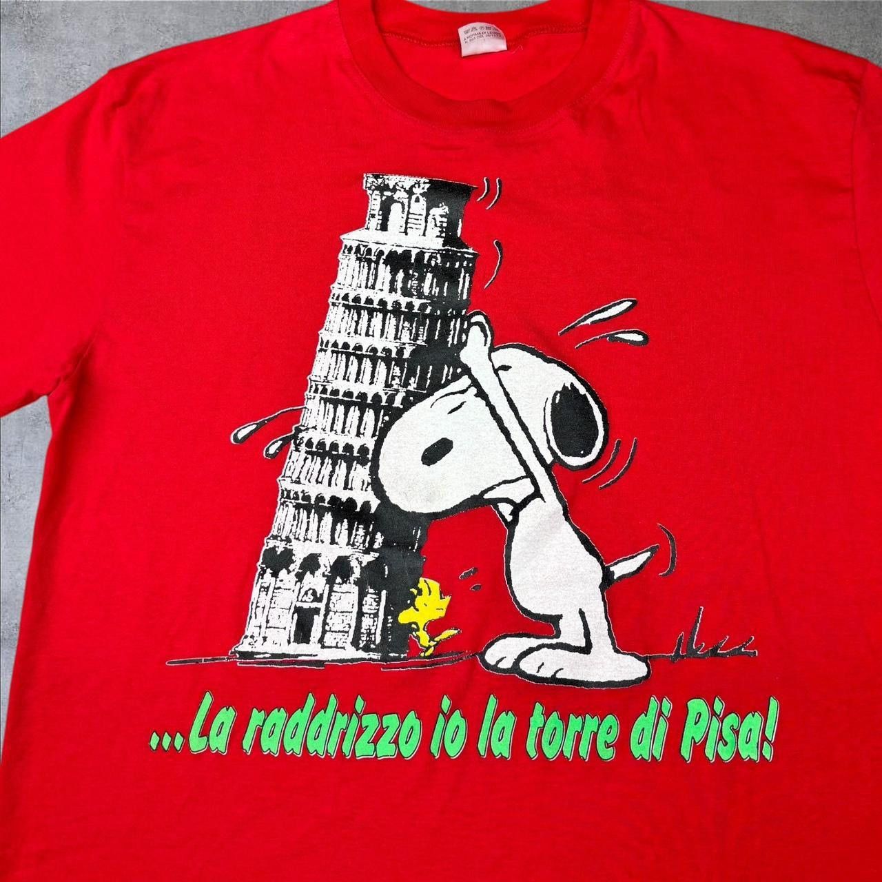 Other Vintage Snoopy Tourist T-shirt Size US L / EU 52-54 / 3 - 2 Thumbnail