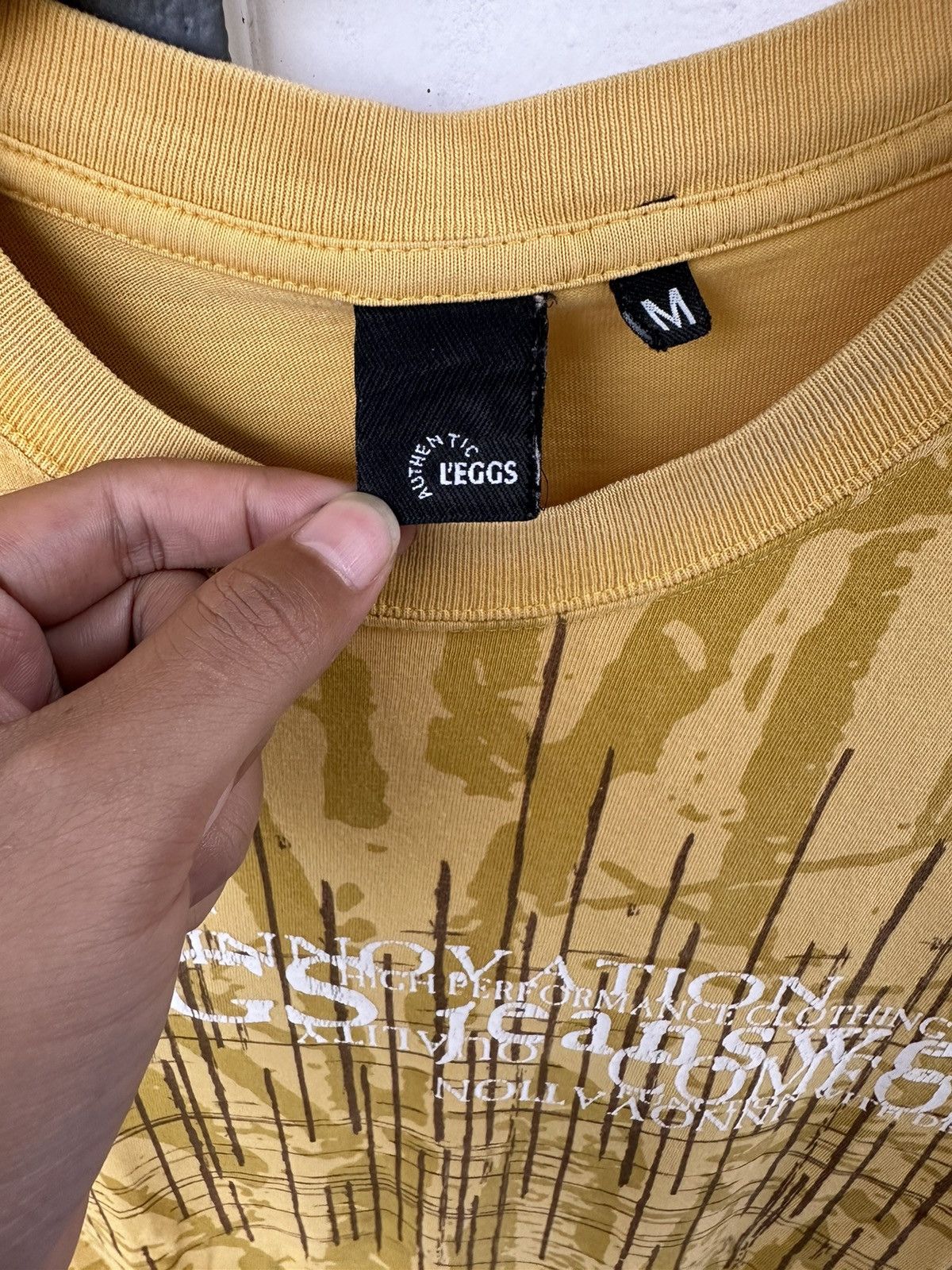 Japanese Brand Y2K JAPANESE L’EGGS POEM SEDITIONARIES TSHIRT Size US L / EU 52-54 / 3 - 3 Thumbnail