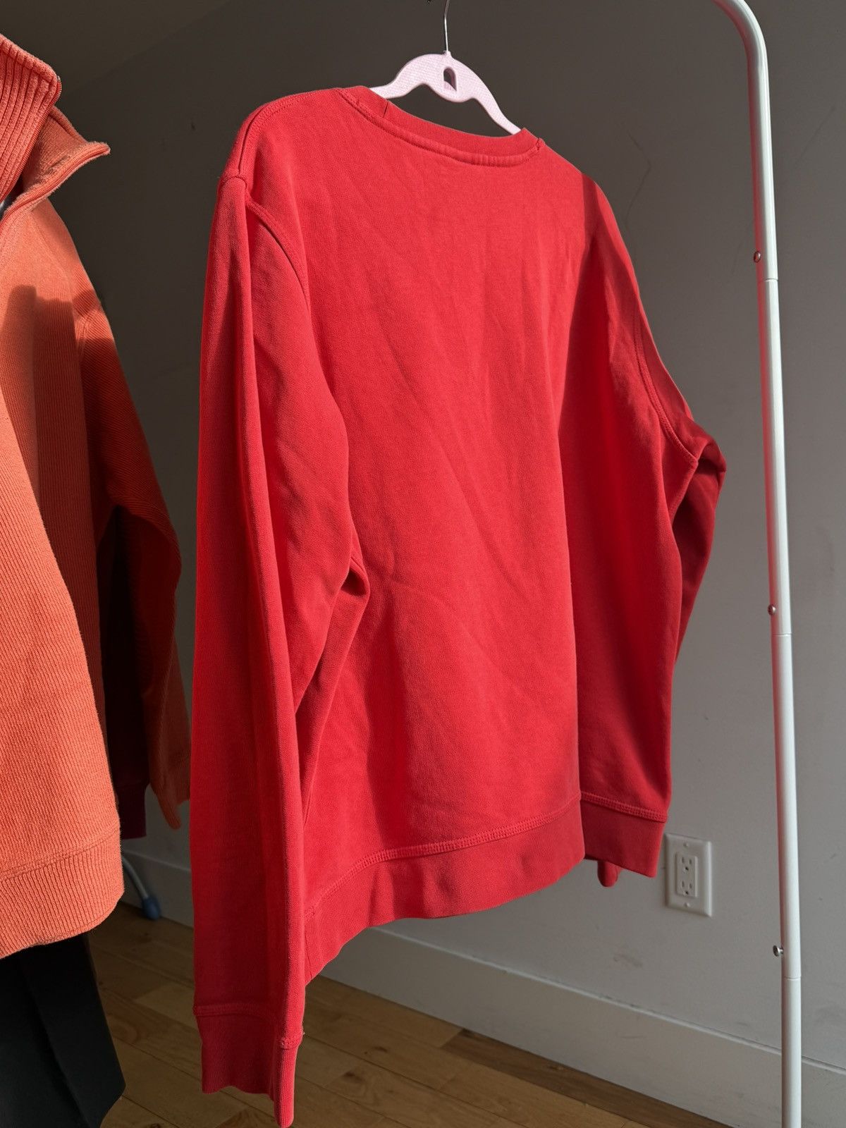 Nike Nike Team Red Crewneck Sweatshirt - Right Chest Swoosh Size US XL / EU 56 / 4 - 3 Thumbnail
