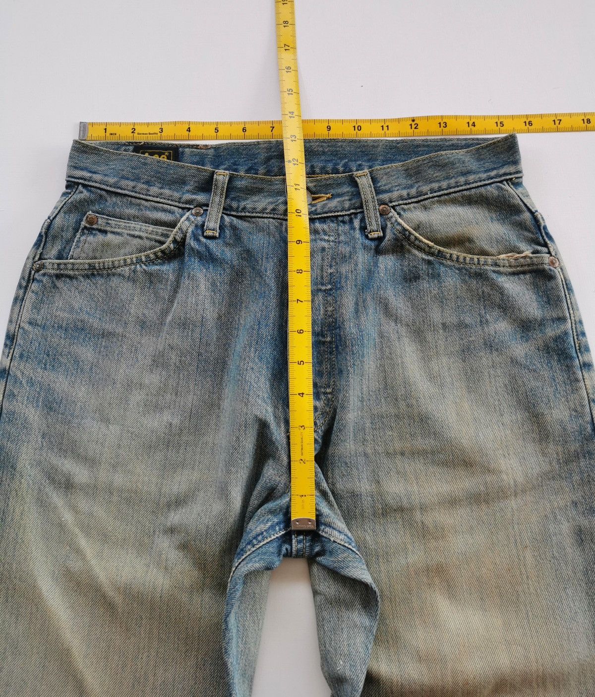 Lee Mudwash Vintage Lee Edwin Distressed Denim Jeans Size US 31 - 12 Thumbnail