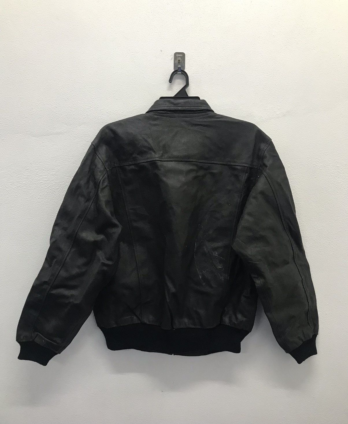 Japanese Brand × Vintage Vintage Excellent Leather Jacket Size US XL / EU 56 / 4 - 2 Thumbnail