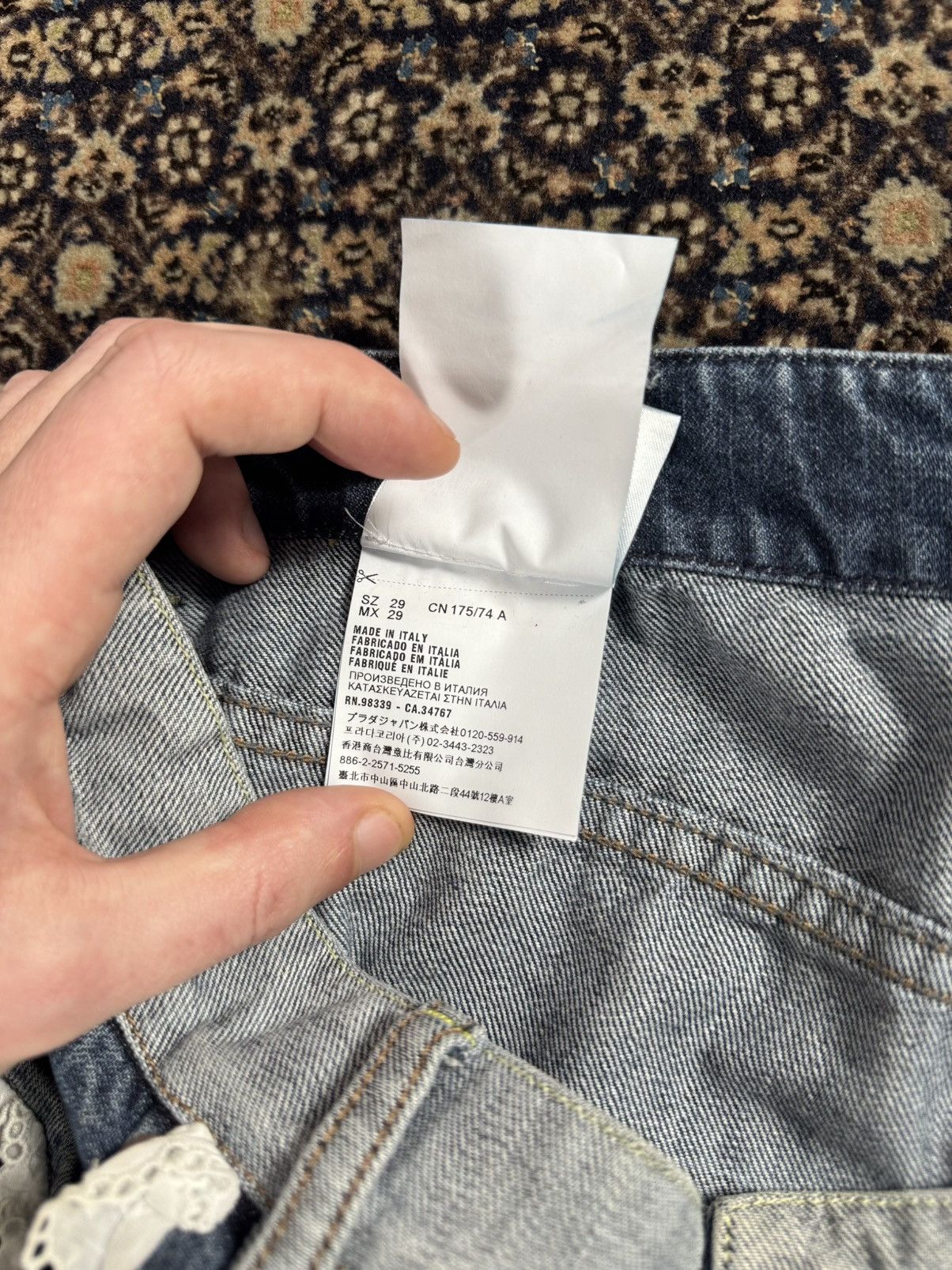 Miu Miu Miu Miu Denim pants Size US 29 - 10 Thumbnail