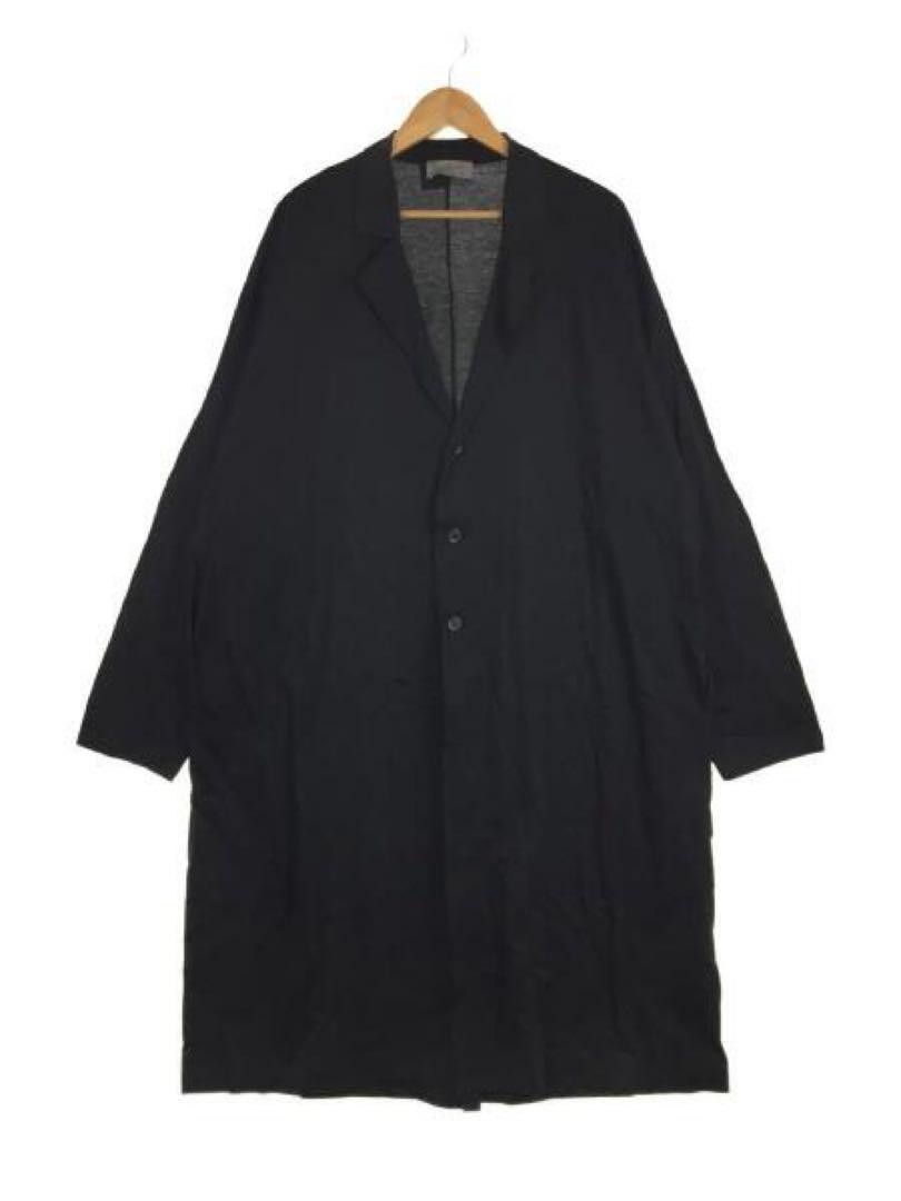 Yohji Yamamoto Yohji Yamamoto pour homme sky-spun jersey long jacket Size US L / EU 52-54 / 3 - 1 Thumbnail