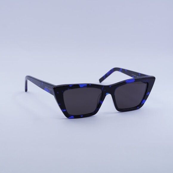 Saint Laurent Paris 🕶️New Saint Laurent SL 276 MICA 009 Sunglasses -Blue Havana Size ONE SIZE - 5 Thumbnail