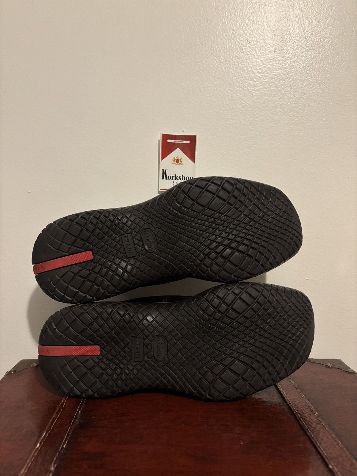 Prada Brown FW1999 Prada Square Toe Derby Vibram Sole Loafers Size US 9.5 / EU 42-43 - 8 Thumbnail