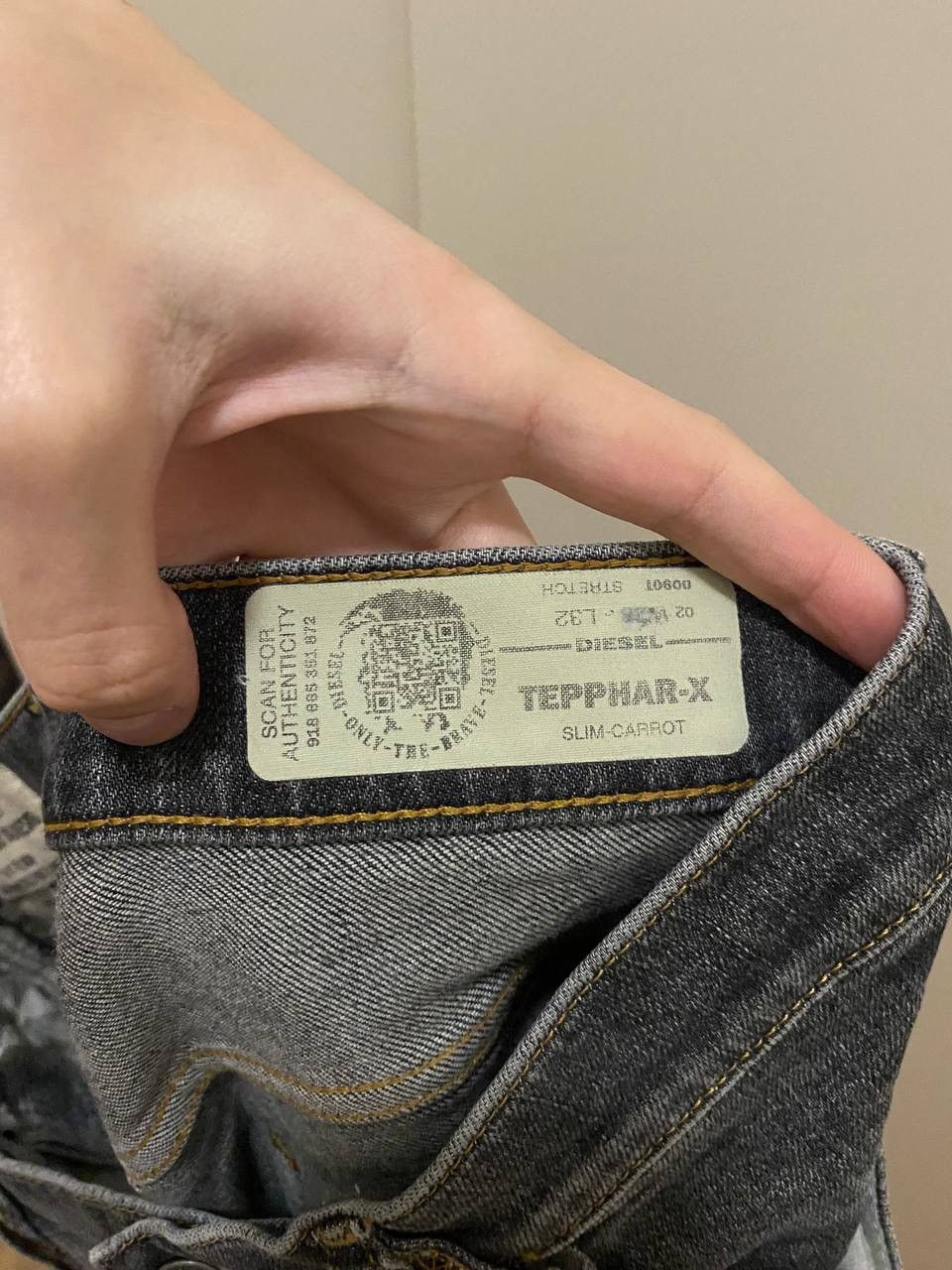 Diesel × Vintage DIESEL WASHED Distressed Denim Jeans Size US 32 / EU 48 - 20 Thumbnail