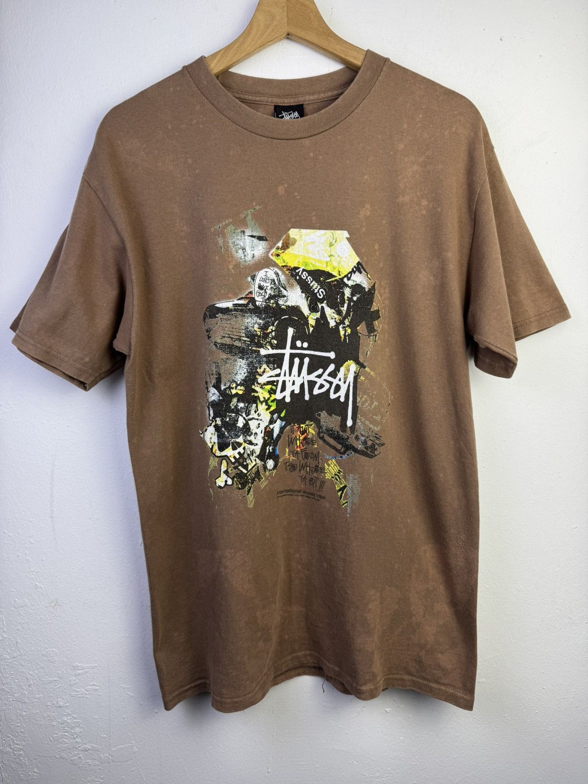 Stussy Stüssy Tribe Collage Tee in a brown Size US M / EU 48-50 / 2 - 1 Thumbnail