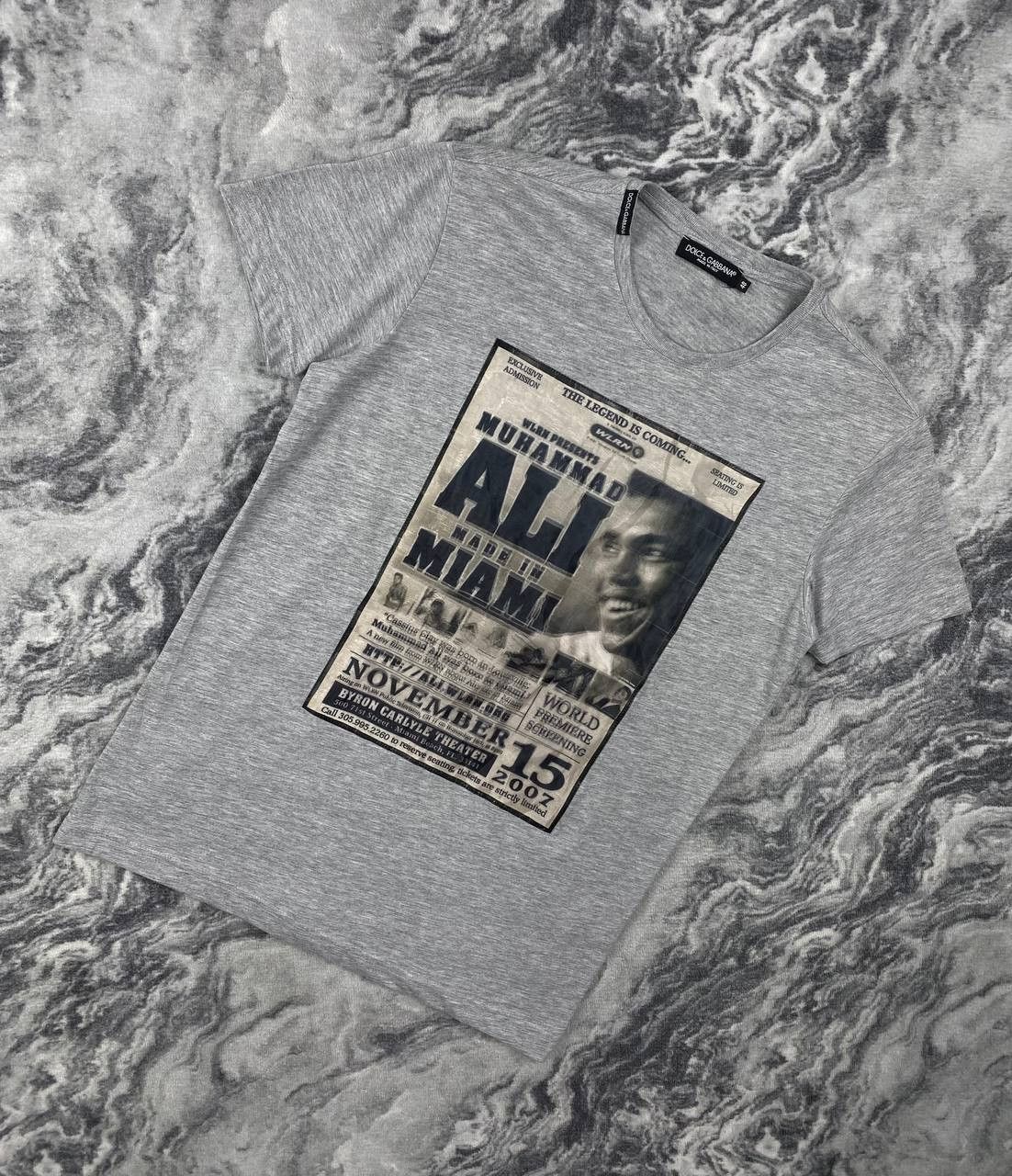 Dolce & Gabbana Dolce & Gabbana Muhammad Ali T-Shirt Big Logo Men Size 48 Size US M / EU 48-50 / 2 - 1 Thumbnail