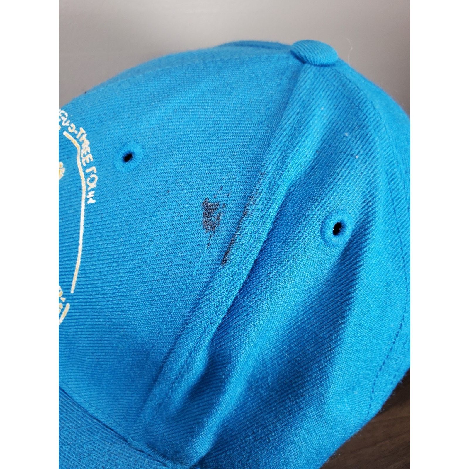 Rocawear Rocawear Teal Blue Cap Hat Sz 7 1/4 JAY Z Faded Logo *READ* Size ONE SIZE - 7 Thumbnail