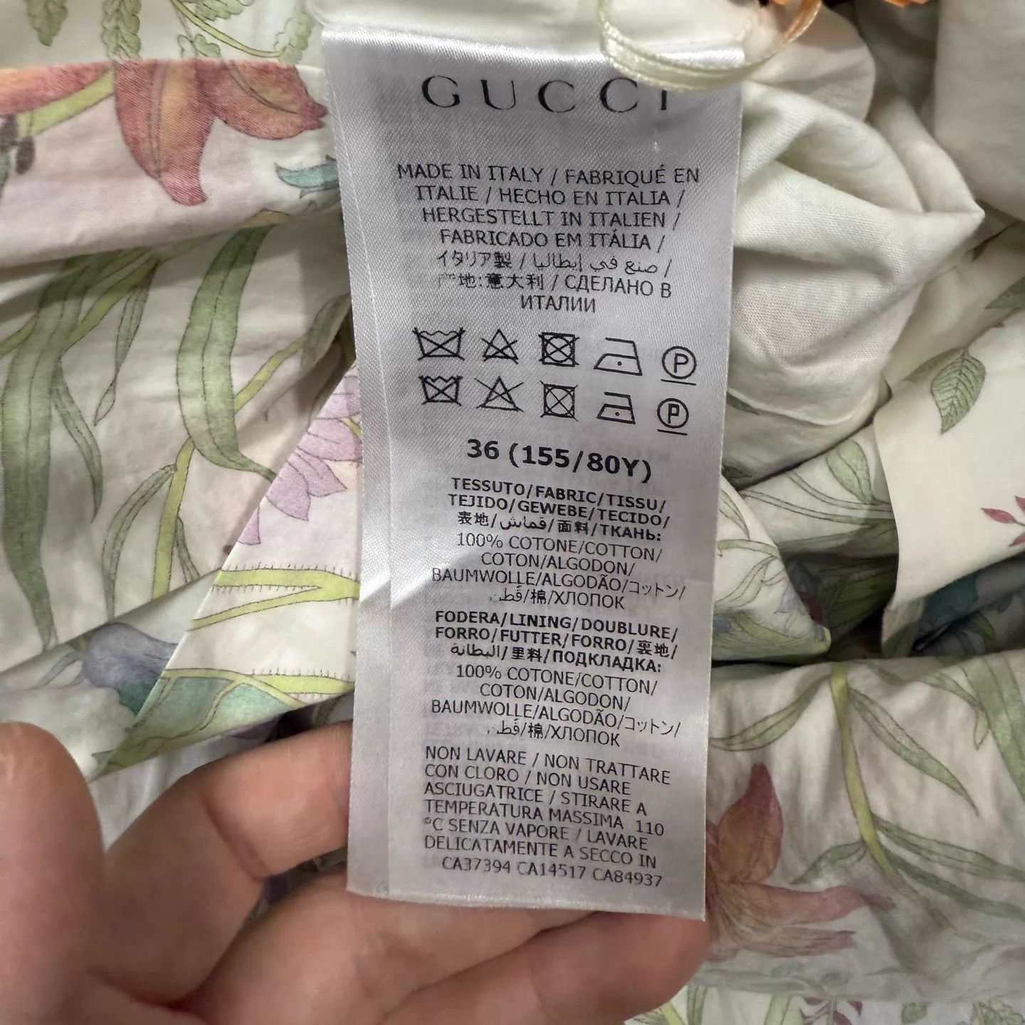 Gucci Gucci Floral Print Limited Dress 36 95 New Size XS / US 0-2 / IT 36-38 - 4 Thumbnail