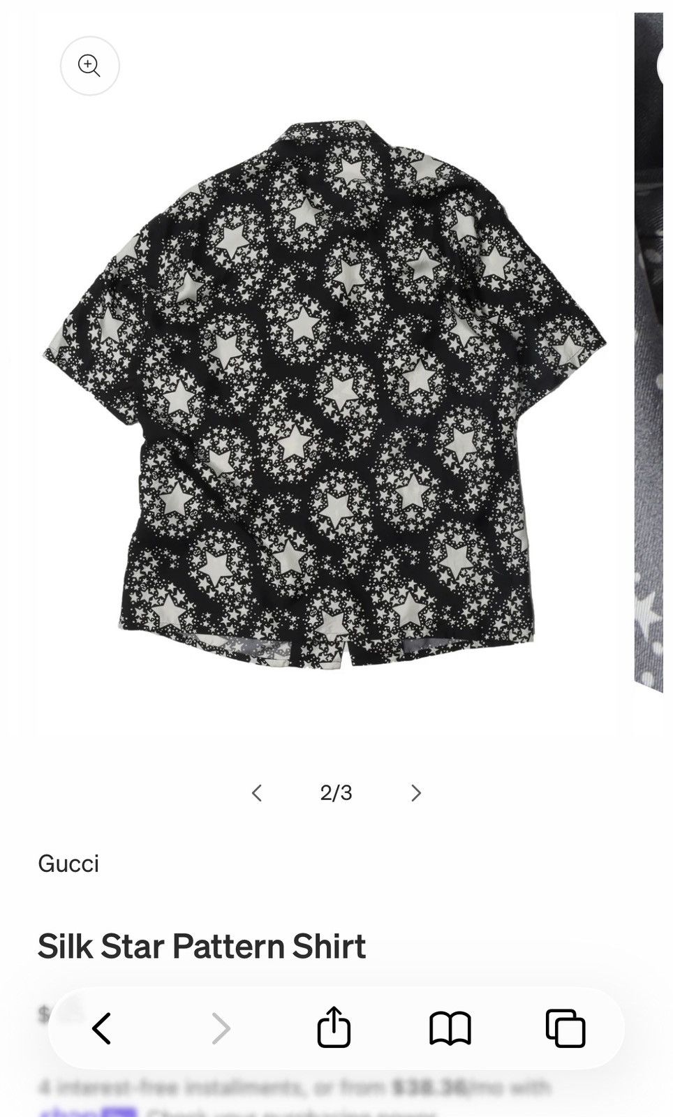 Gucci Gucci Silk S/S Button Up Size US L / EU 52-54 / 3 - 2 Thumbnail
