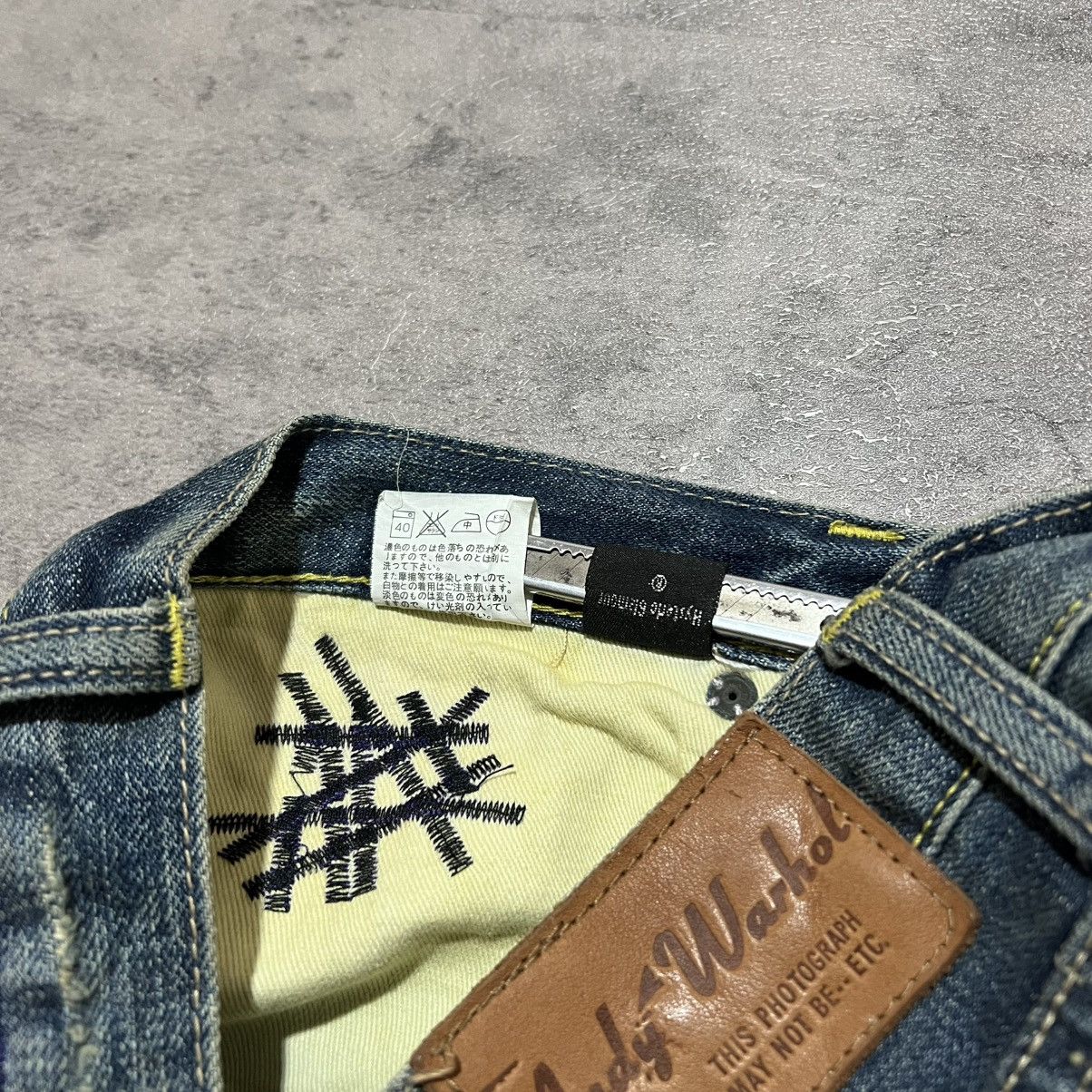Andy Warhol × Hysteric Glamour Hysteric Glamour x Andy Warhol Studded Jeans Size US 32 / EU 48 - 8 Thumbnail
