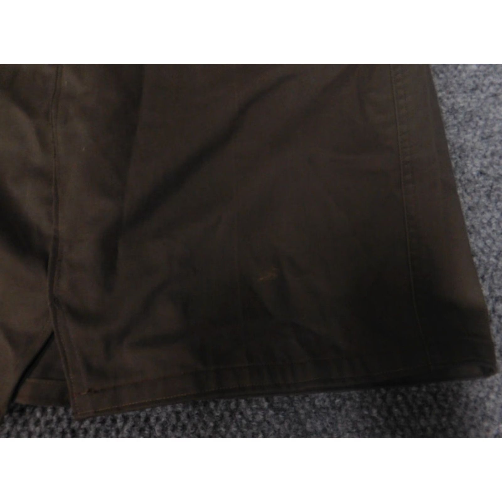 Cherokee Cherokee Skirt Womens Midi A-Line 34 Brown Polyester Rayon Lined Zipper Casual Vintage No 34 Brown Floral Accents Ruffle Modern Size 24" / US 00 / IT 34 - 5 Thumbnail