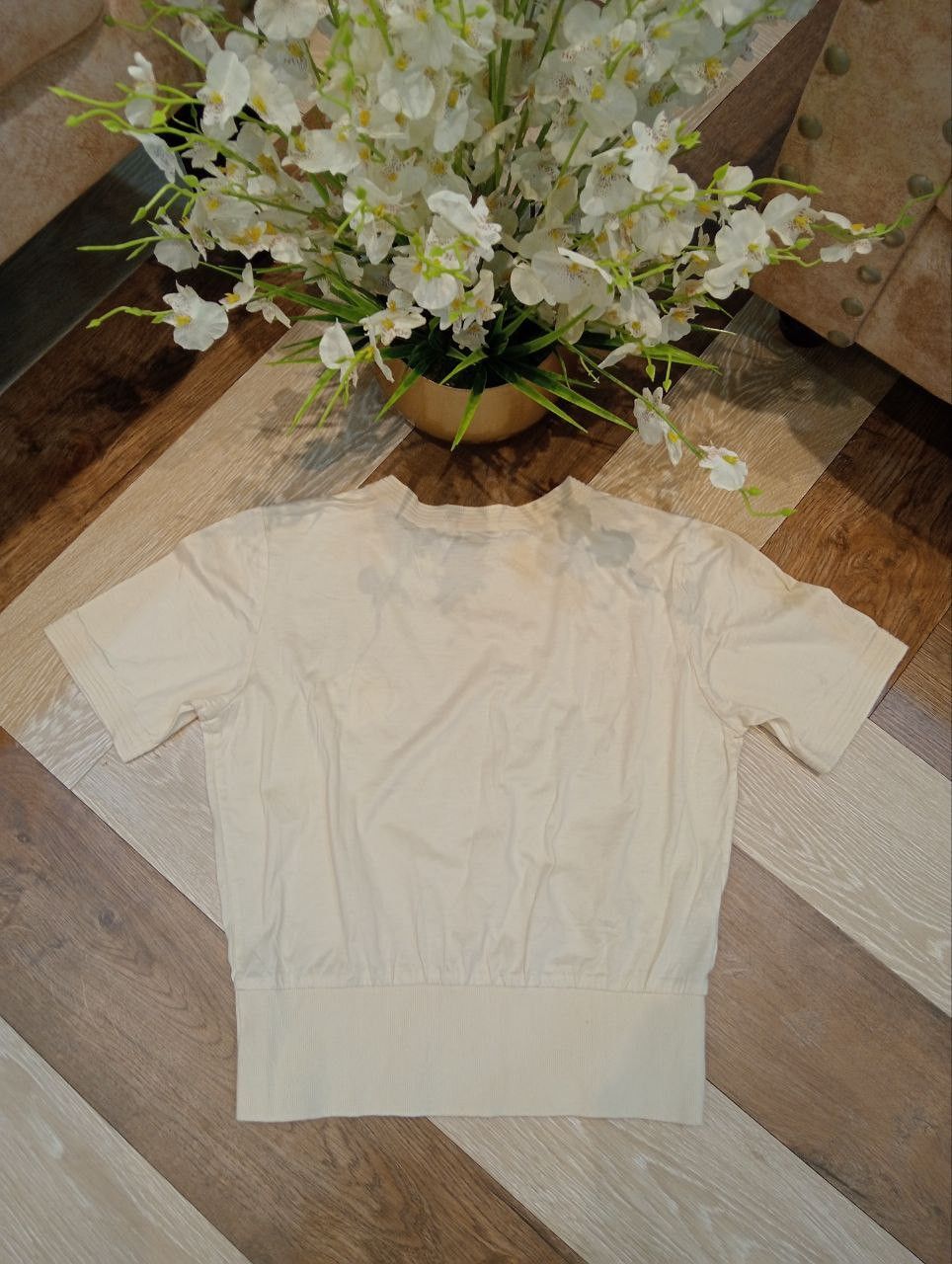Christian Dior Monsieur CHRISTIAN DIOR CROPPED TOPS - SIZE M CREAM Size M / US 6-8 / IT 42-44 - 9 Thumbnail