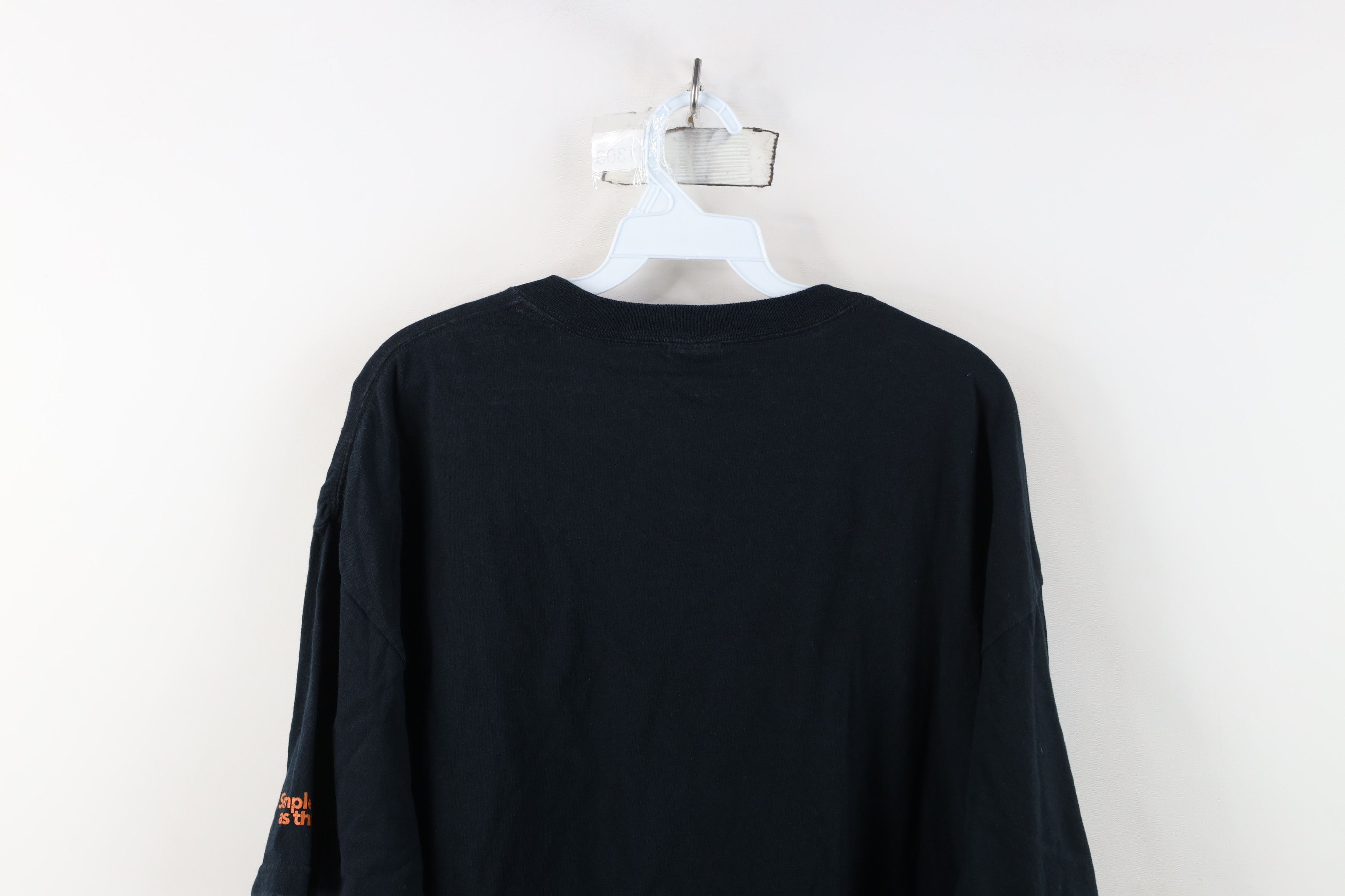 Vintage Vintage Y2K Briggs & Riley Travelware Spell T-Shirt Black Size US XL / EU 56 / 4 - 12 Thumbnail