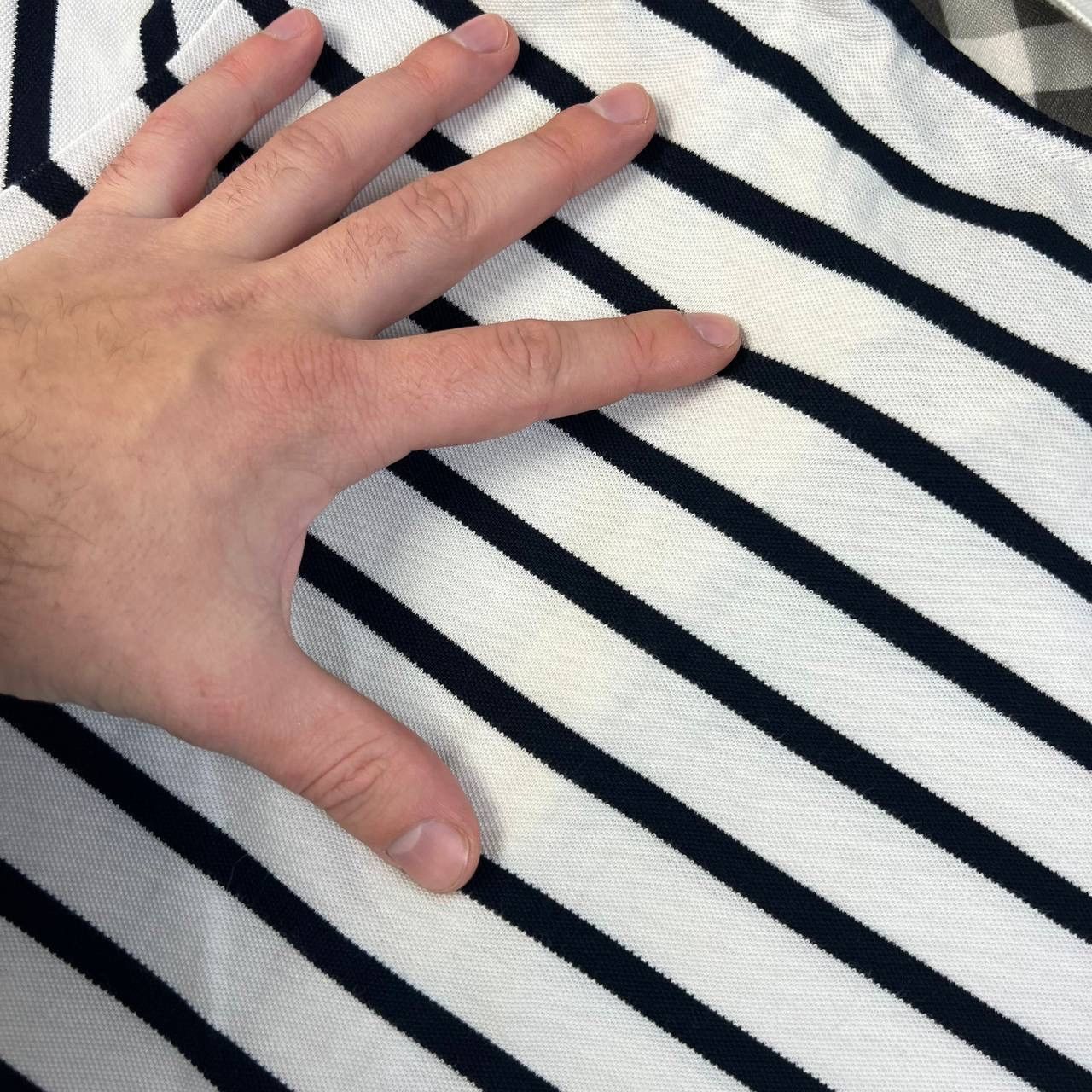 Burberry Burberry Luxury Striped Polo T-Shirt Streetwear Style Size XS / US 0-2 / IT 36-38 - 11 Thumbnail