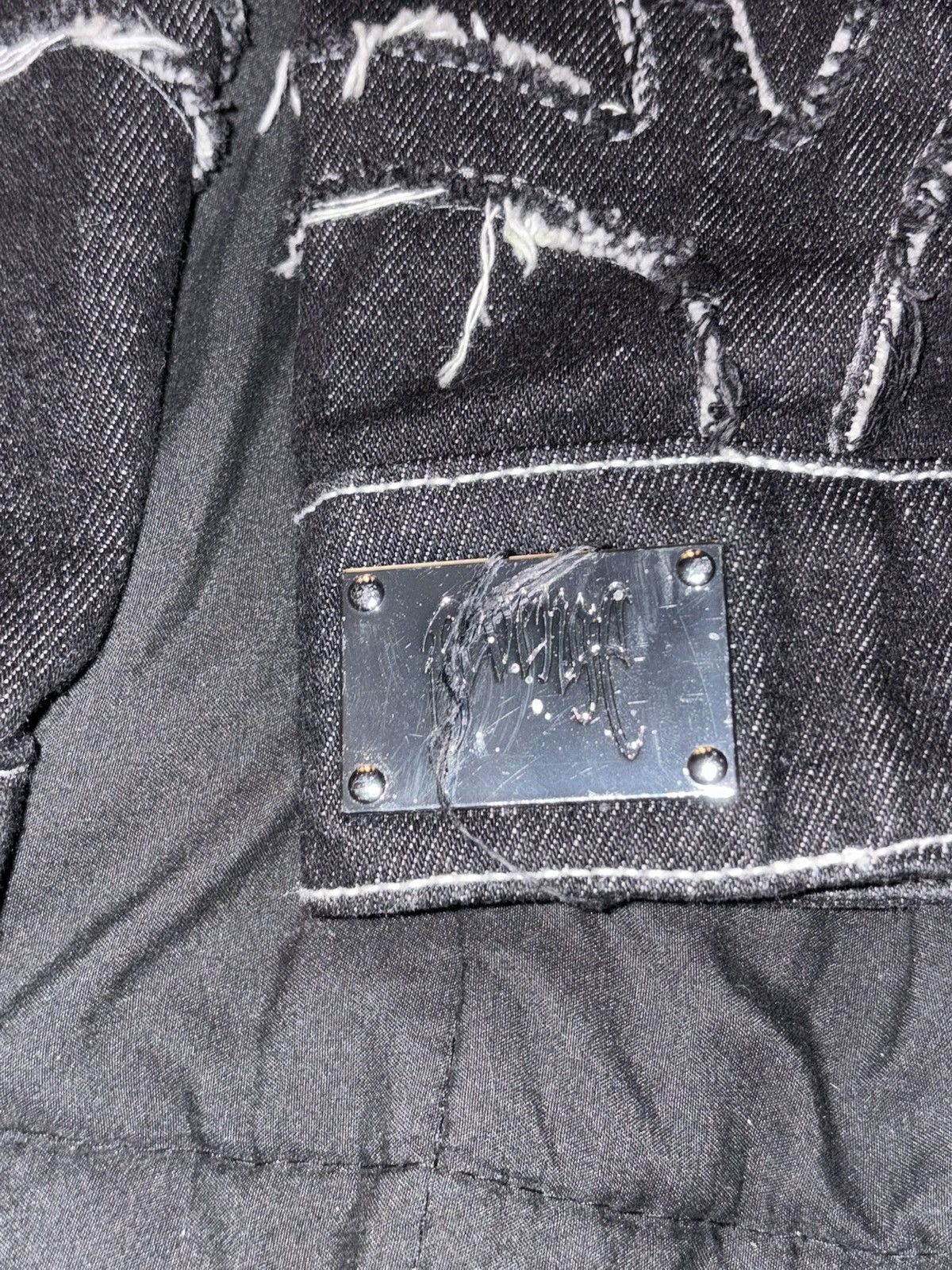 Revenge Revenge spider web denim jacket Size US S / EU 44-46 / 1 - 2 Thumbnail