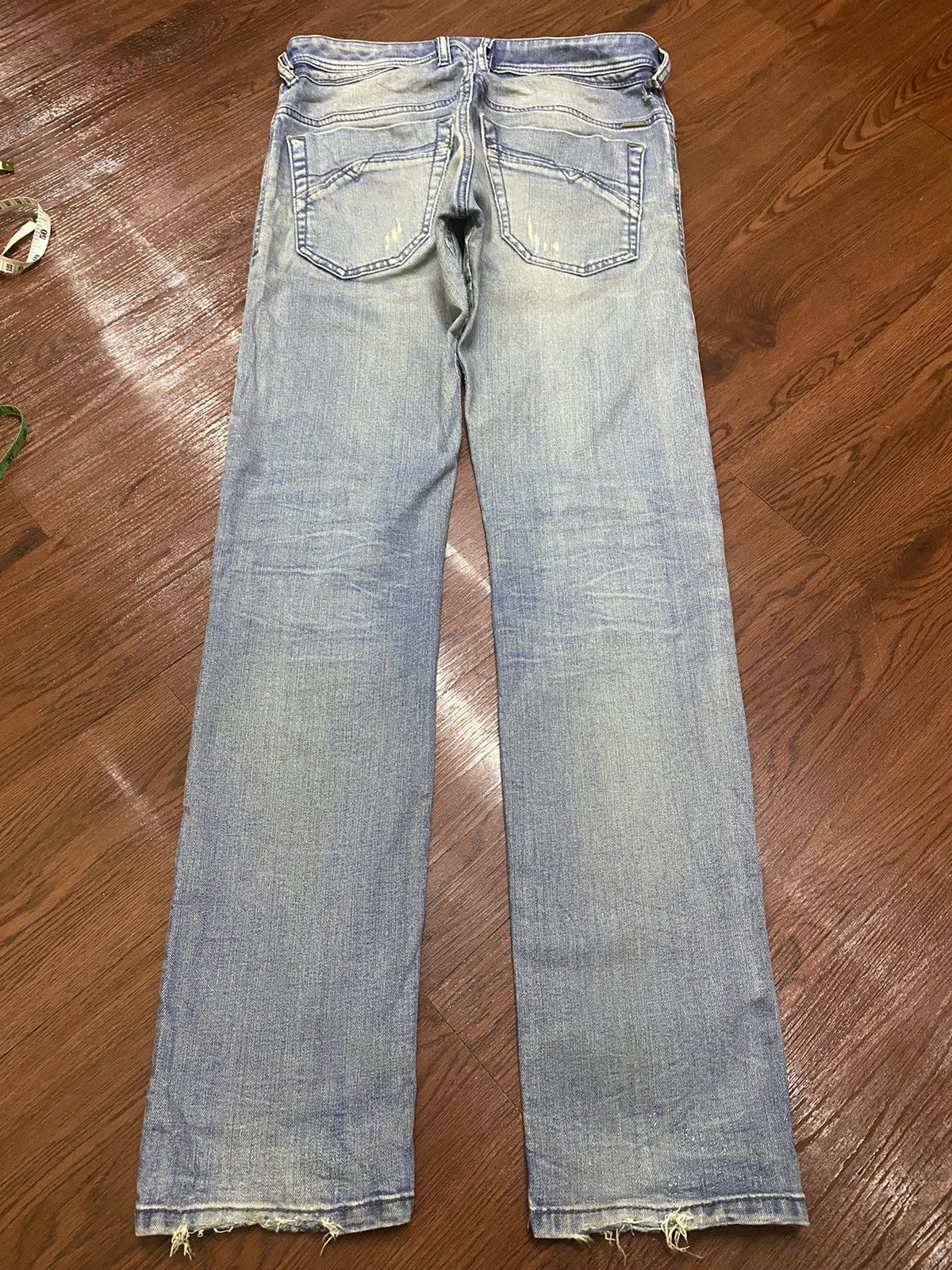 Other Vintage Diesel Faded Wash Distressed Denim Slim Jeans Size US 30 / EU 46 - 2 Thumbnail